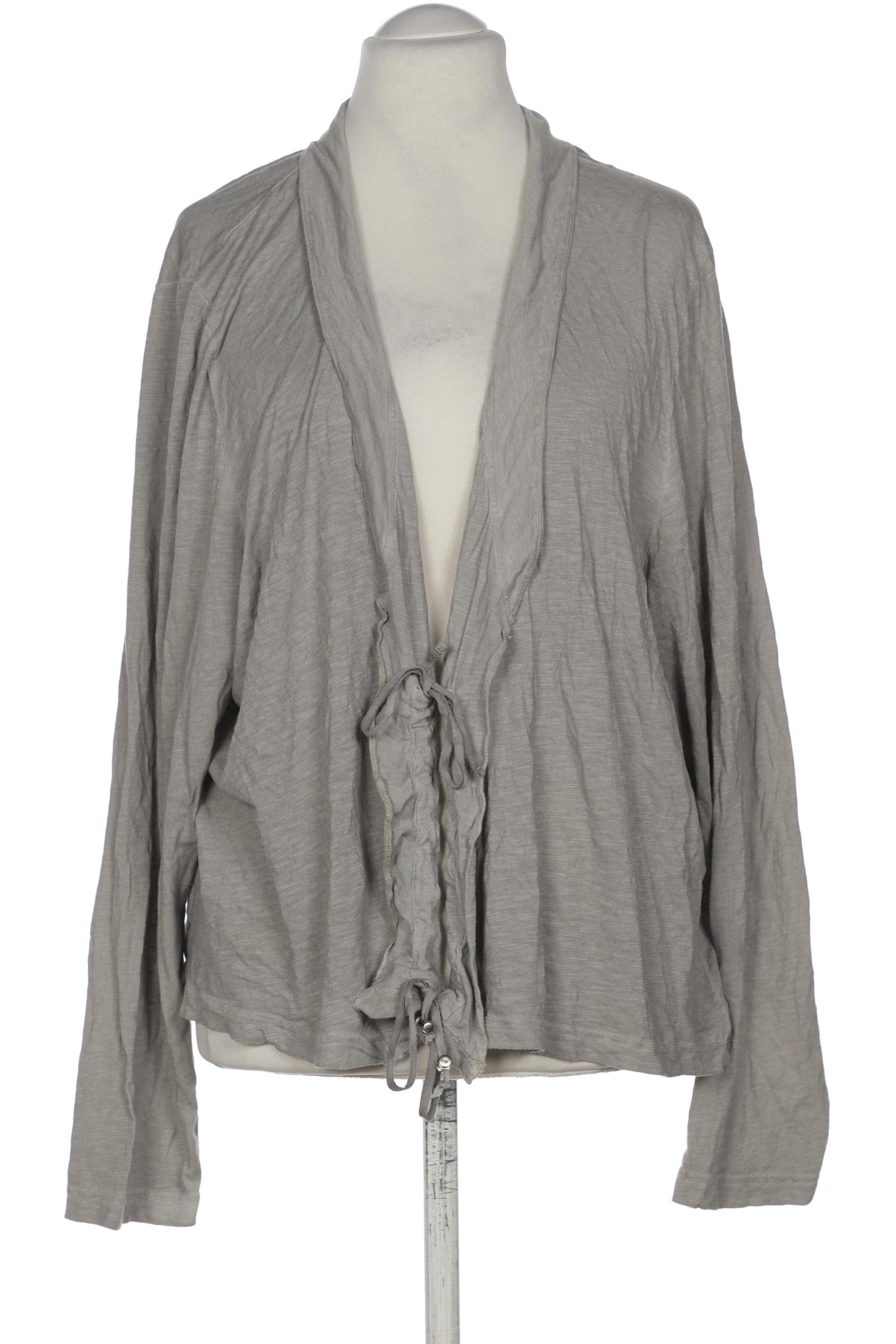 

Ulla Popken Damen Strickjacke, grau, Gr. 58