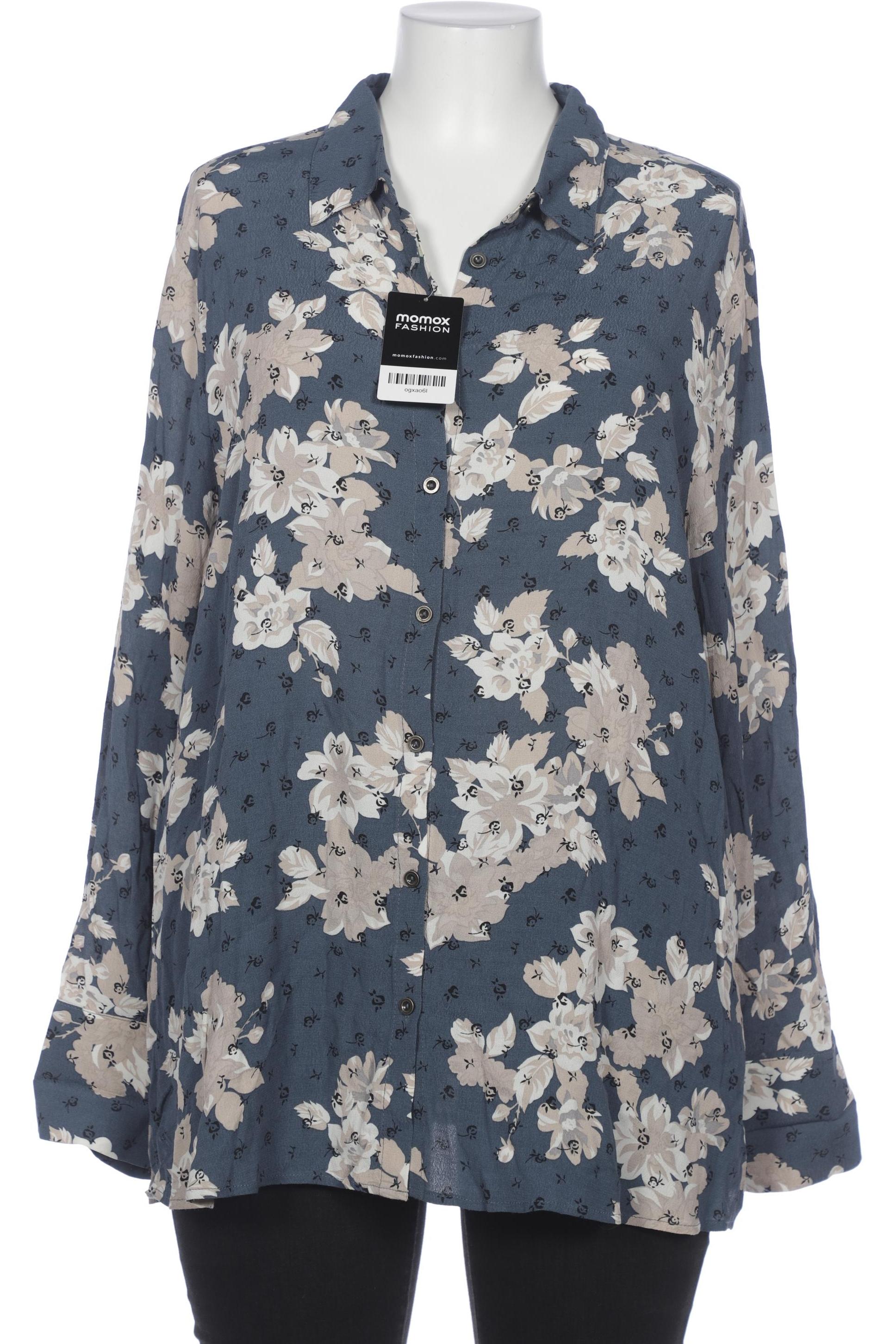 

Ulla Popken Damen Bluse, blau, Gr. 46