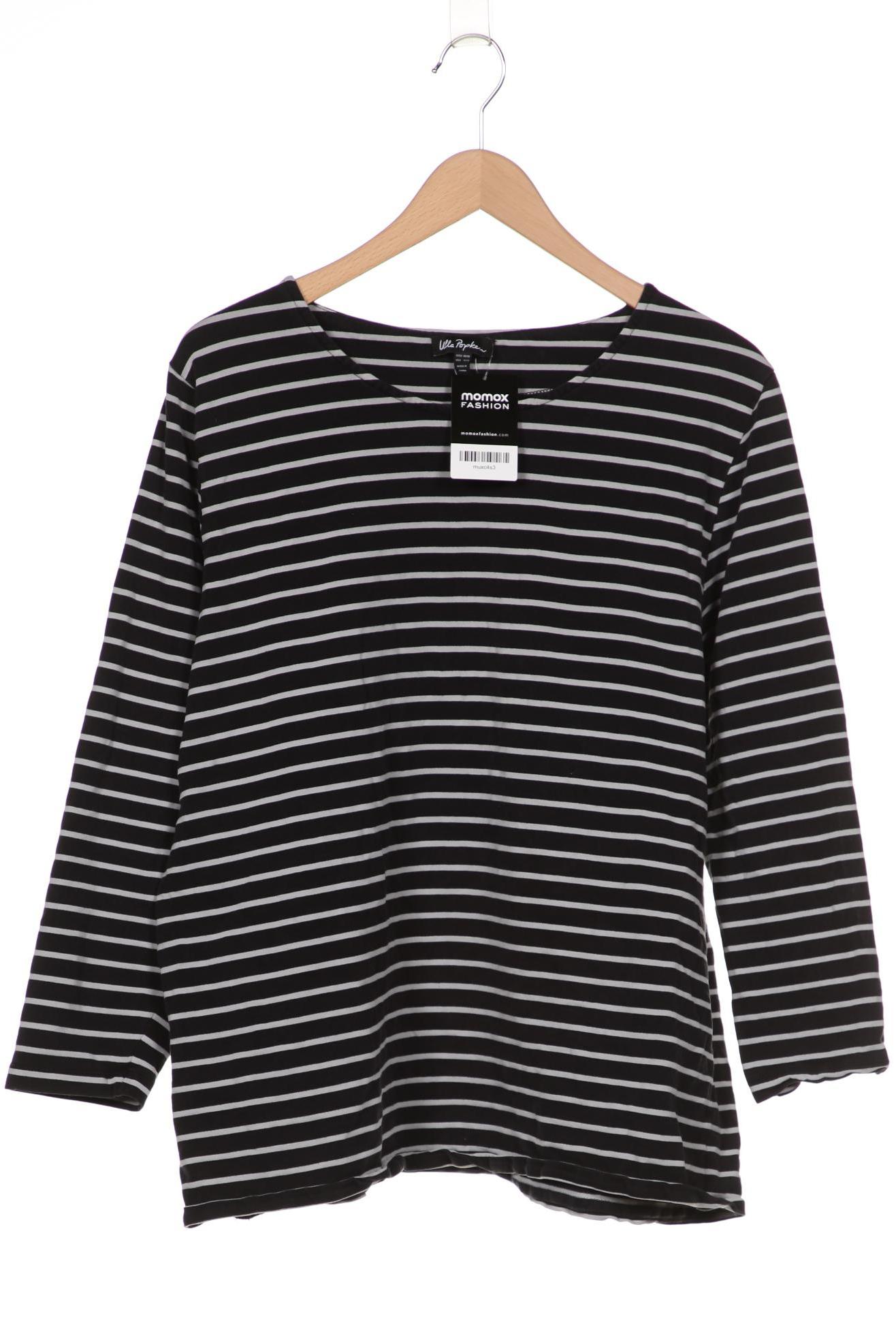 

Ulla Popken Damen Langarmshirt, schwarz, Gr. 46