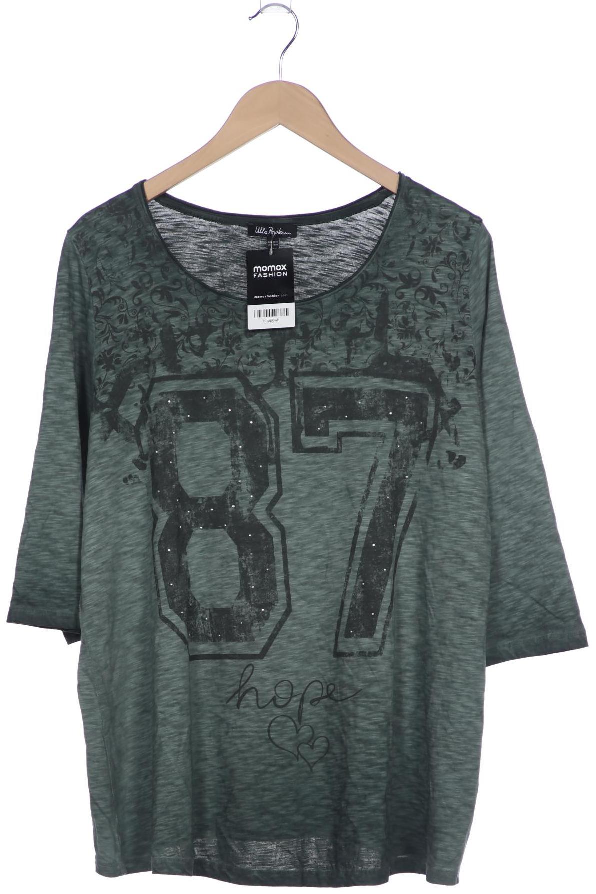 

Ulla Popken Damen Langarmshirt, grün, Gr. 46