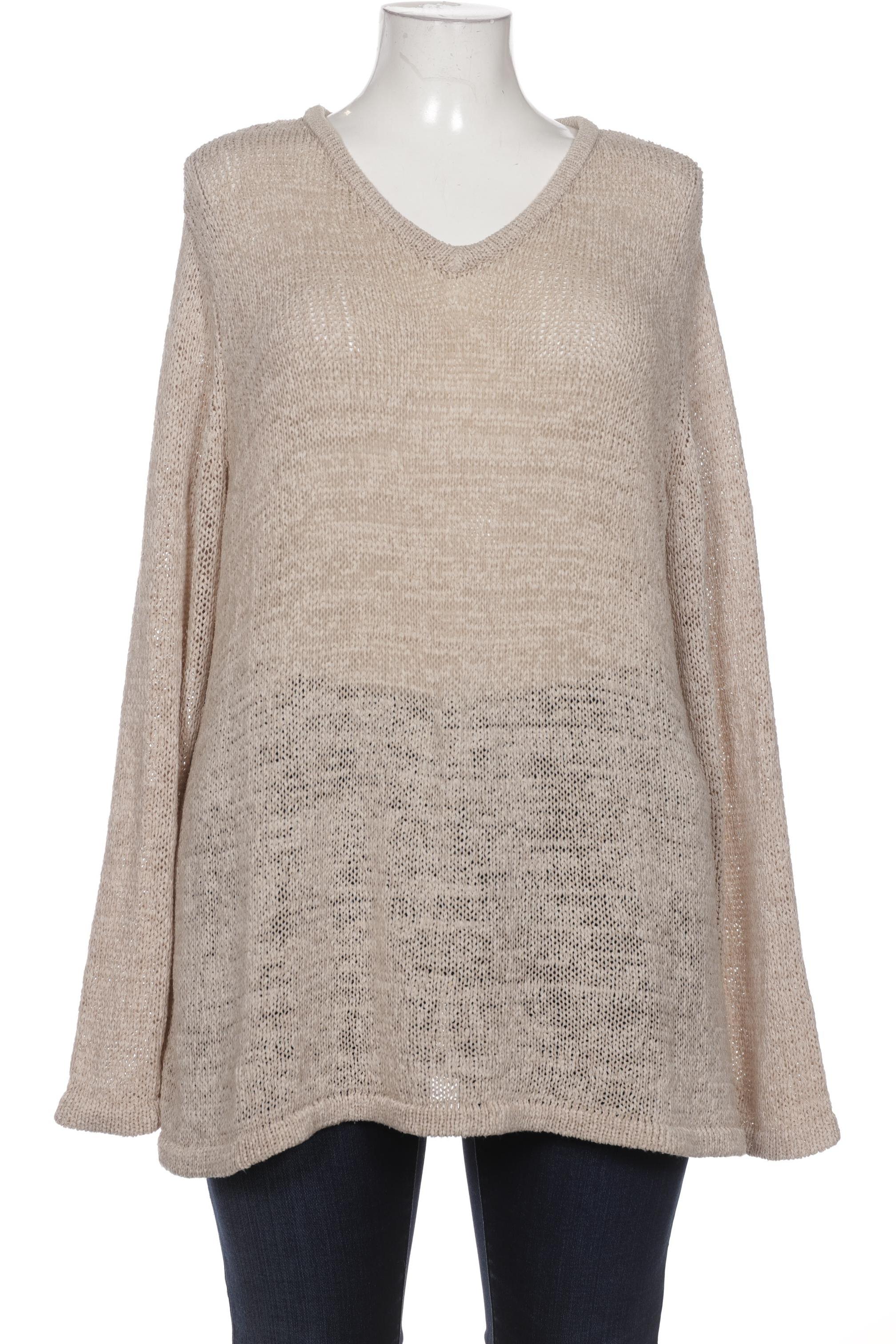 

Ulla Popken Damen Pullover, beige, Gr. 50