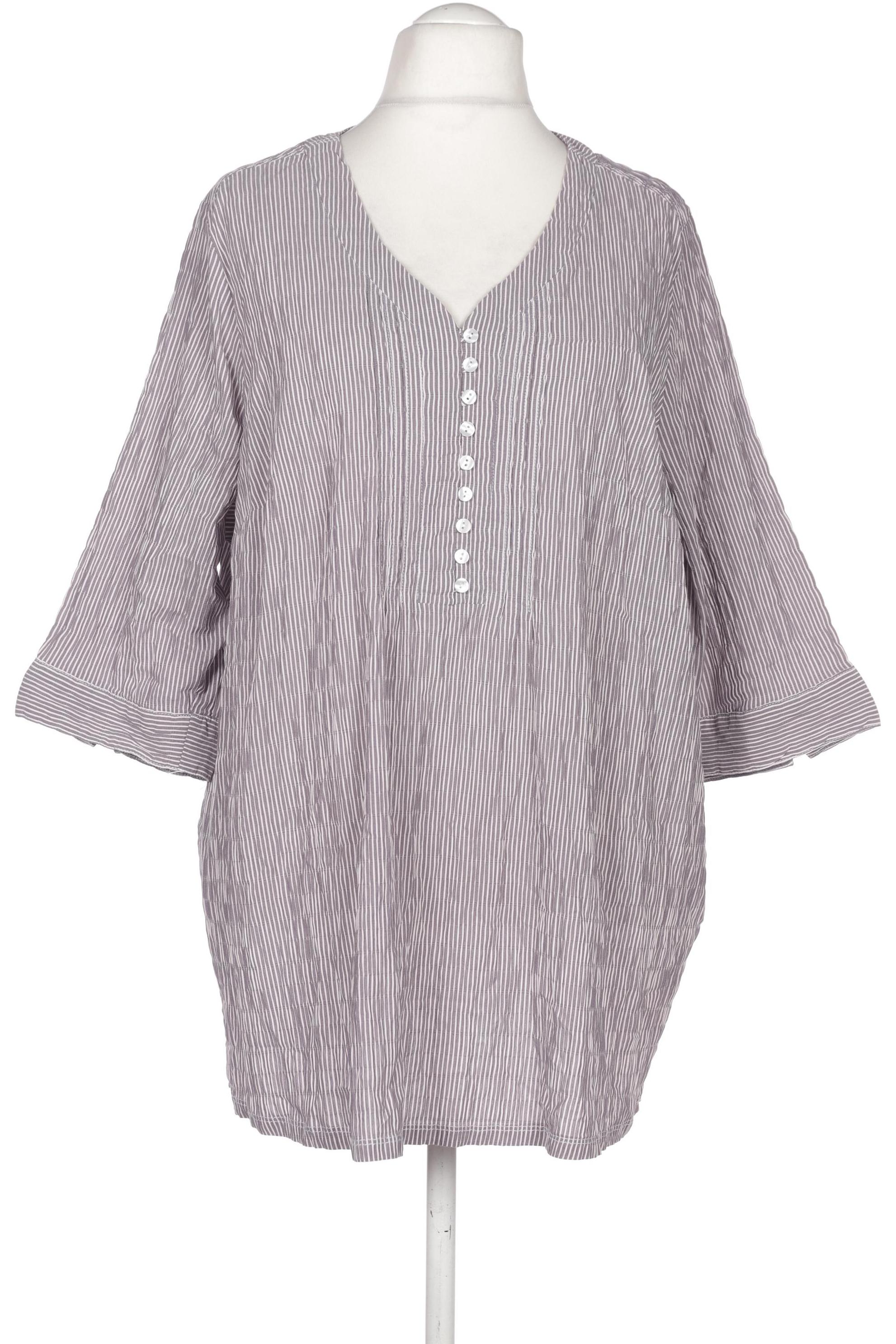 

Ulla Popken Damen Bluse, grau, Gr. 54