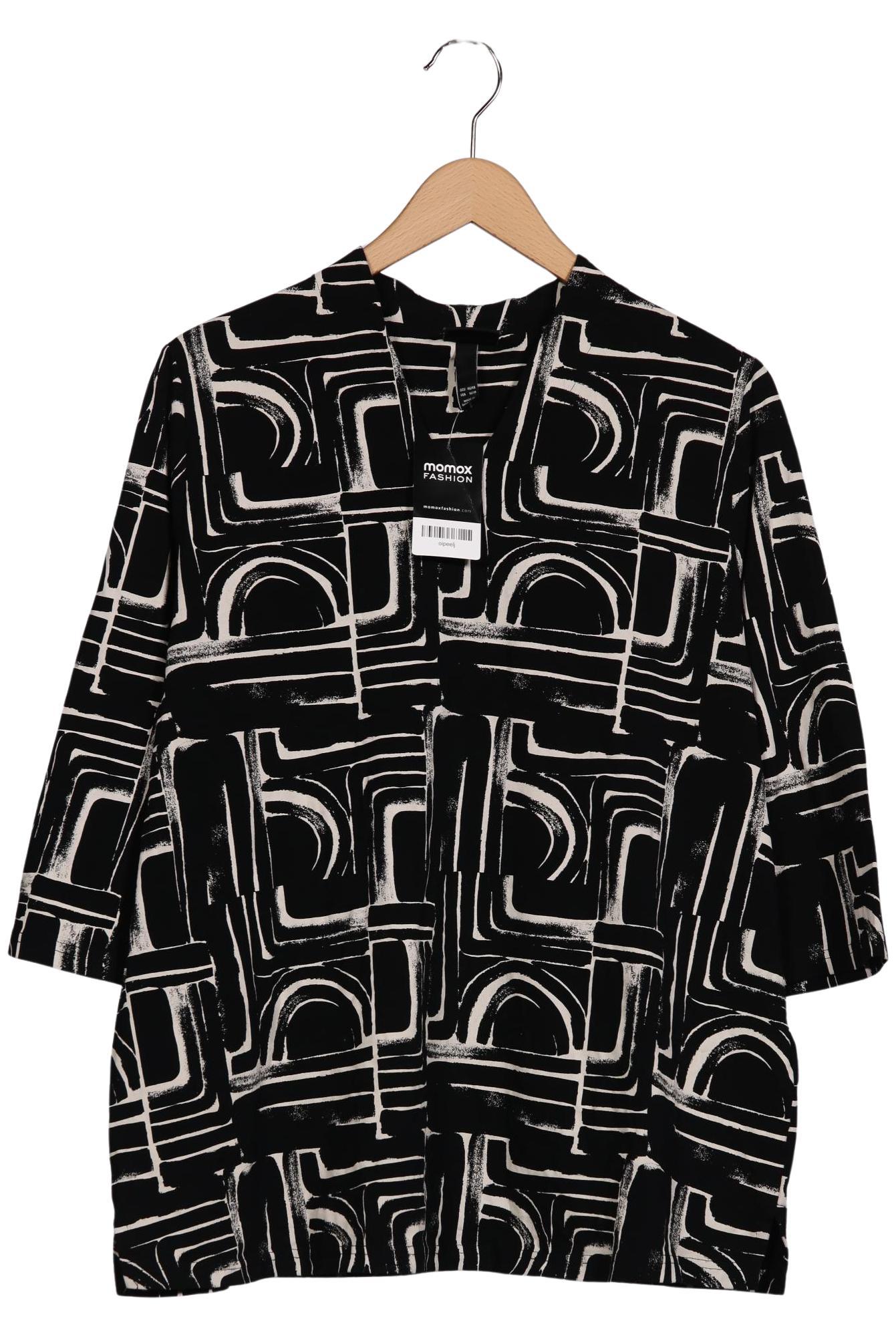 

Ulla Popken Damen Langarmshirt, schwarz, Gr. 46
