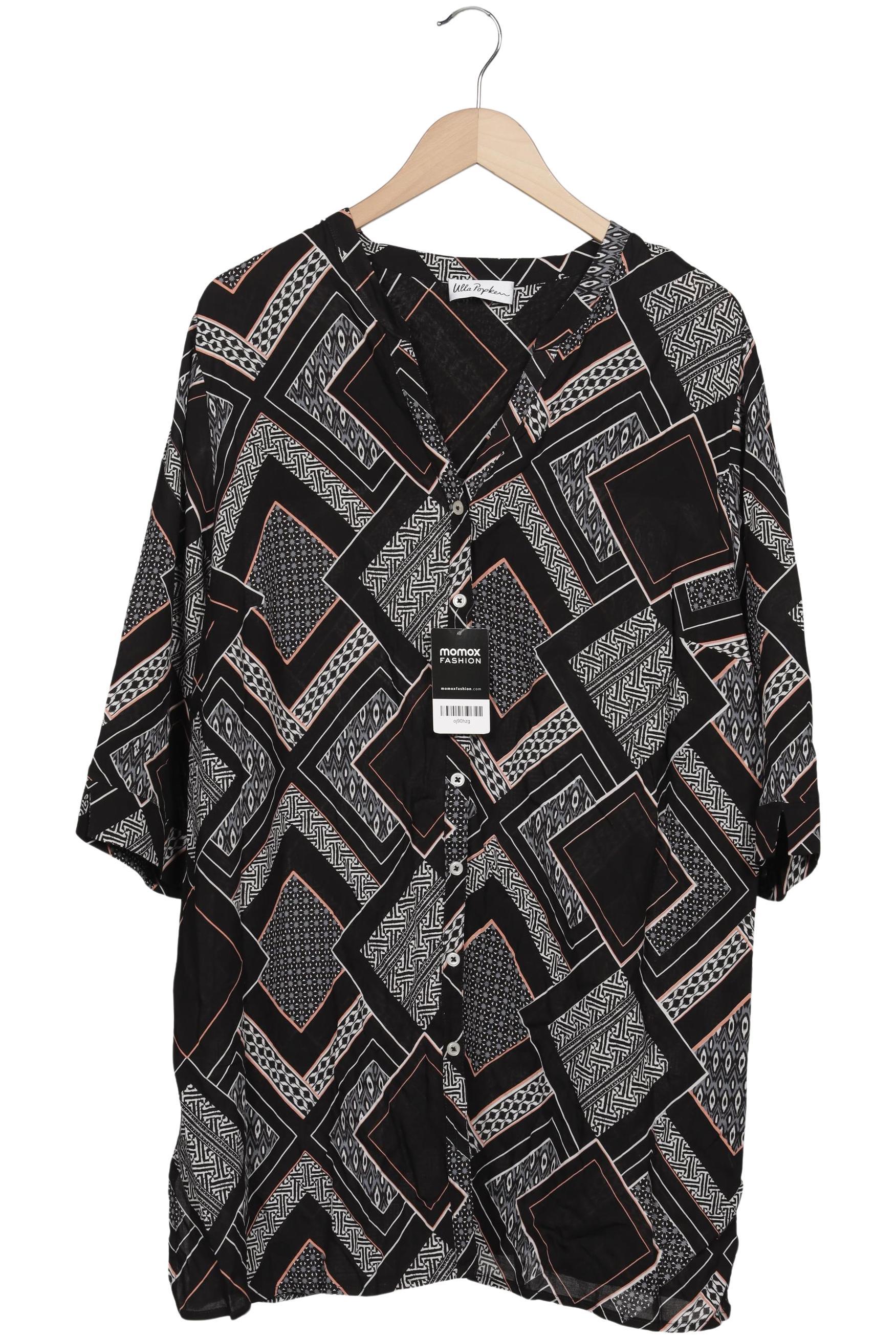 

Ulla Popken Damen Bluse, schwarz, Gr. 48