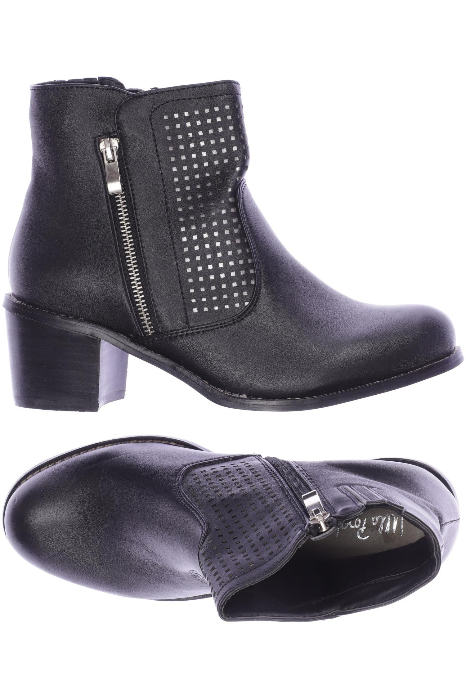 

Ulla Popken Damen Stiefelette, schwarz