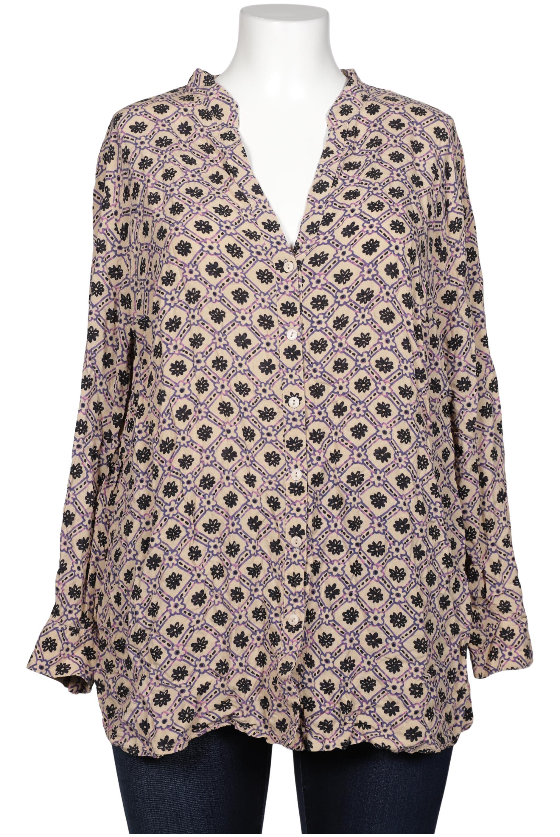 

Ulla Popken Damen Bluse, beige, Gr. 46