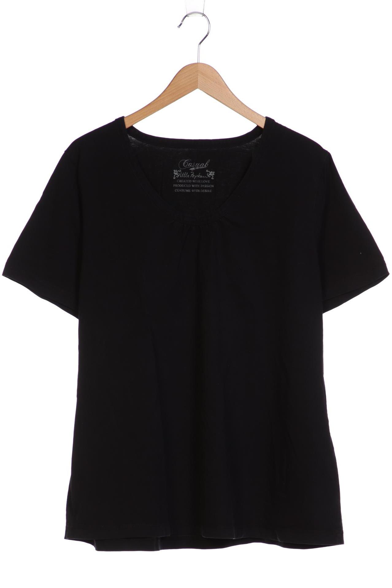 

Ulla Popken Damen T-Shirt, schwarz, Gr. 50