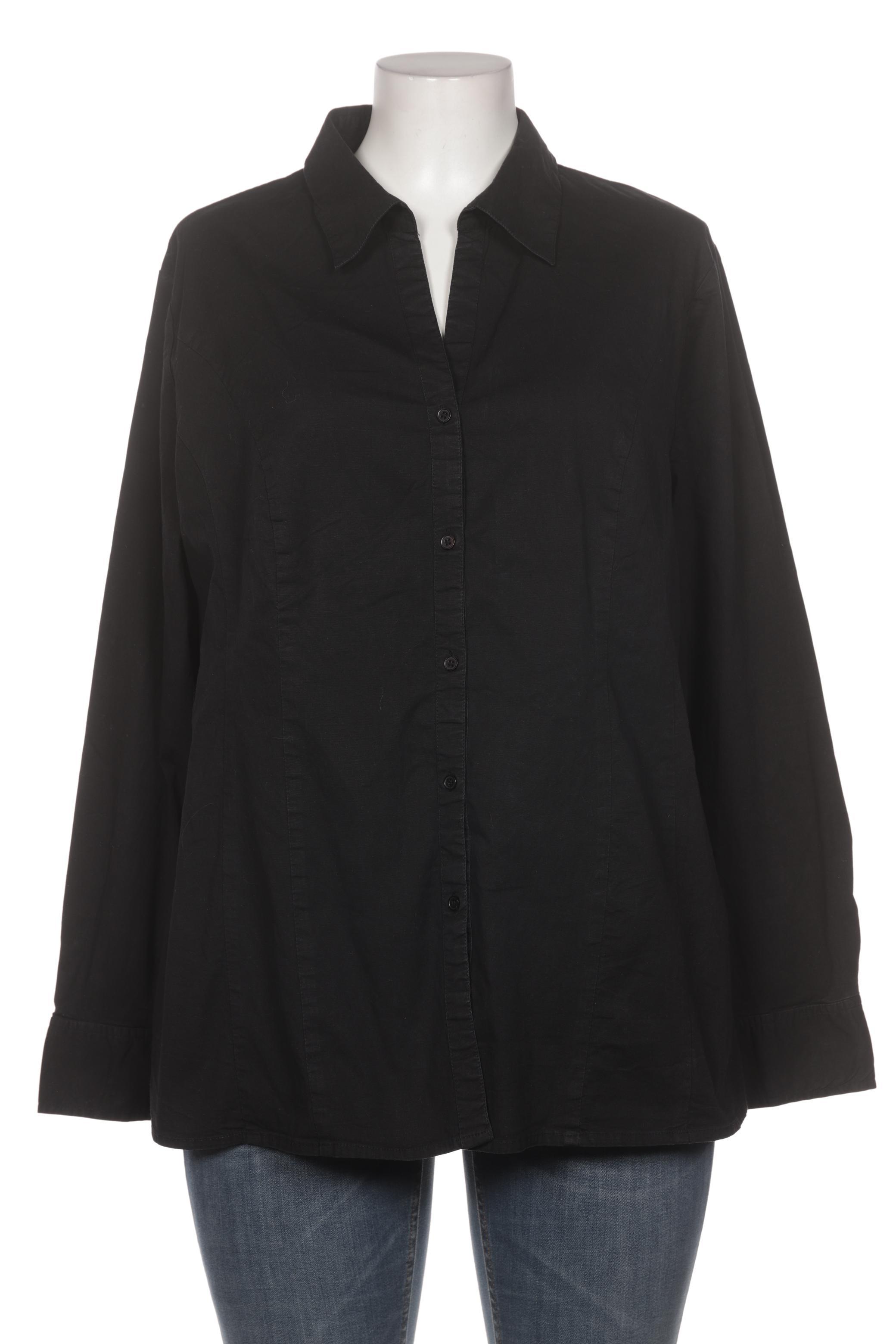 

Ulla Popken Damen Bluse, schwarz, Gr. 48