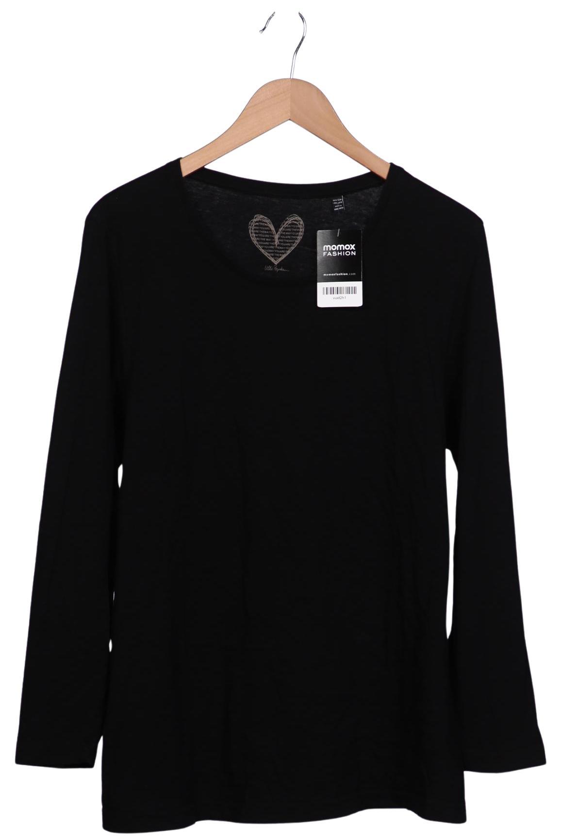 

Ulla Popken Damen Langarmshirt, schwarz, Gr. 46