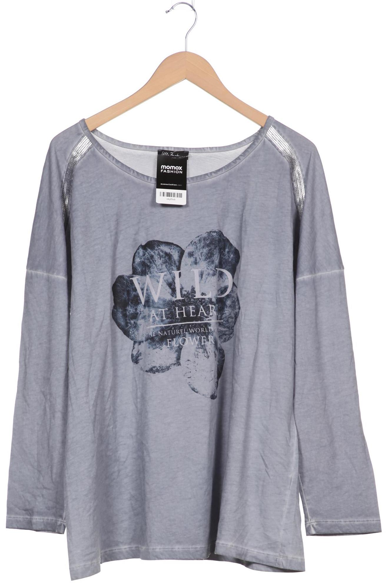 

Ulla Popken Damen Langarmshirt, hellblau, Gr. 46
