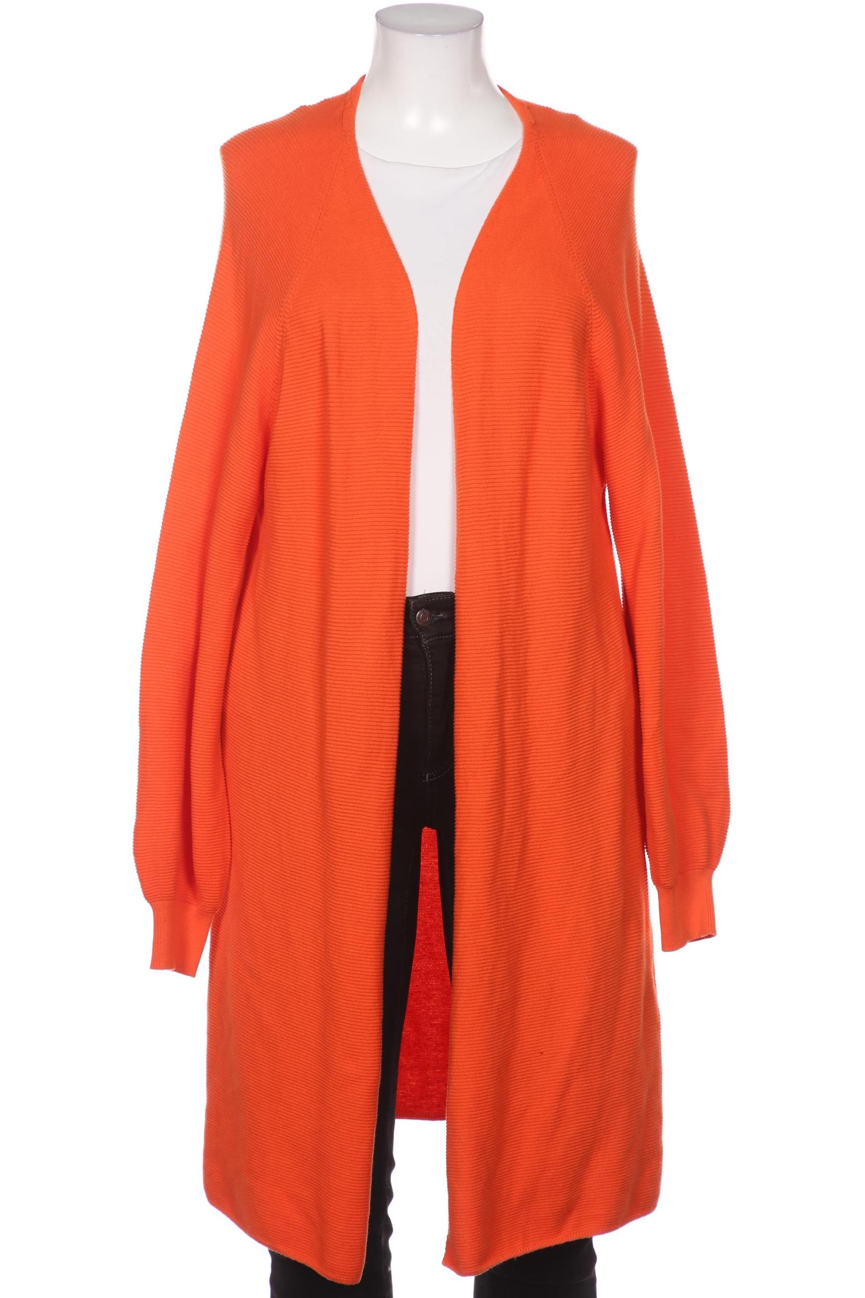 

Ulla Popken Damen Strickjacke, orange, Gr. 42