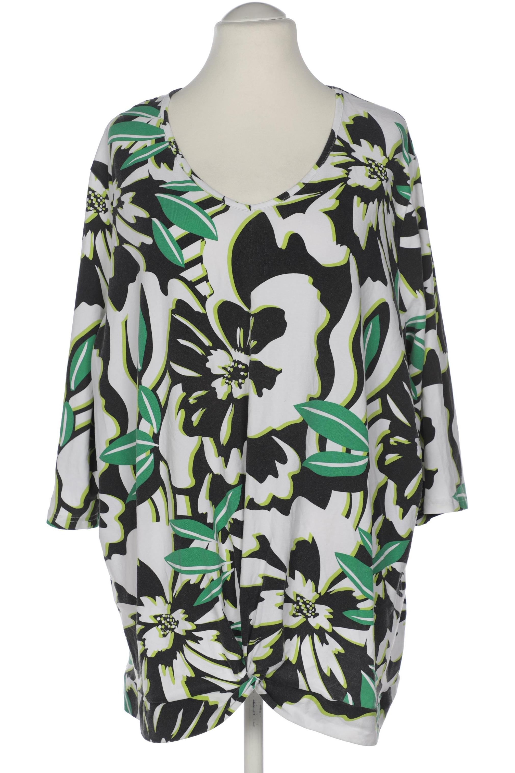 

Ulla Popken Damen Langarmshirt, mehrfarbig, Gr. 54