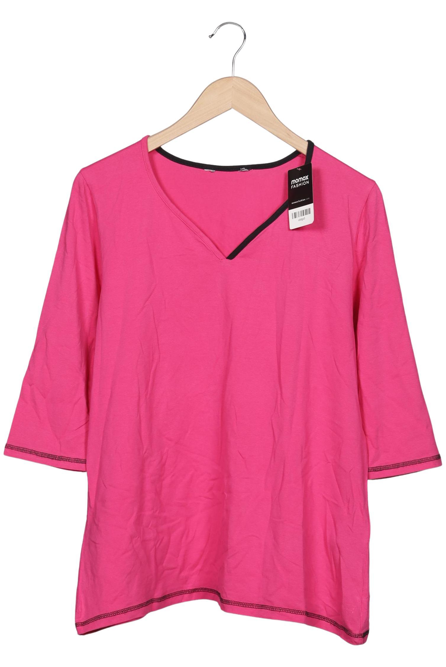 

Ulla Popken Damen Langarmshirt, pink, Gr. 42