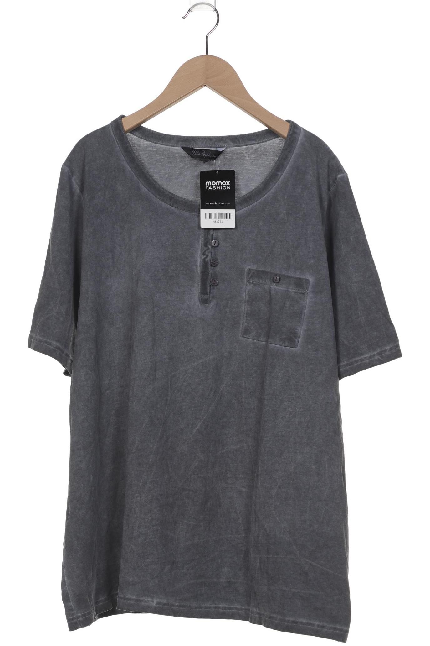 

Ulla Popken Damen T-Shirt, grau, Gr. 46