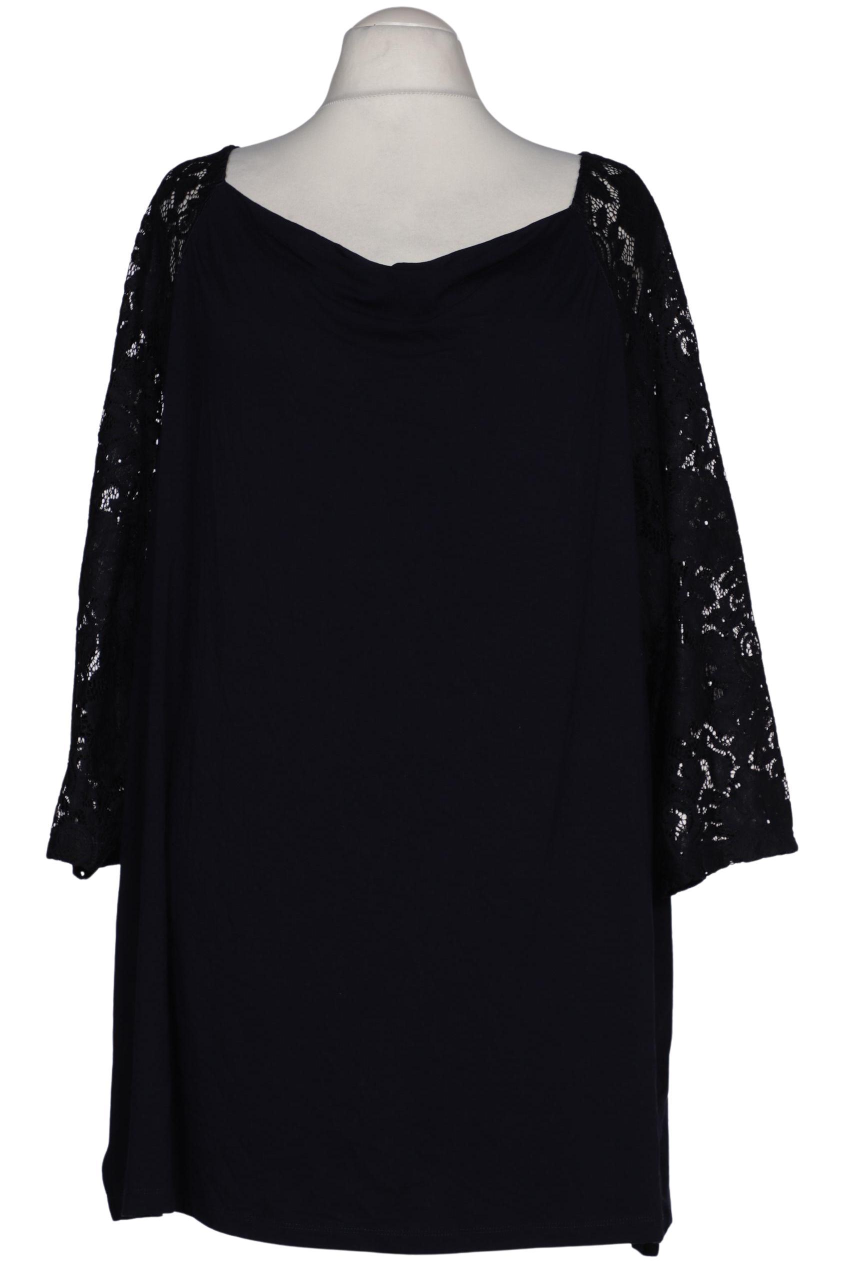 

Ulla Popken Damen Langarmshirt, marineblau, Gr. 54