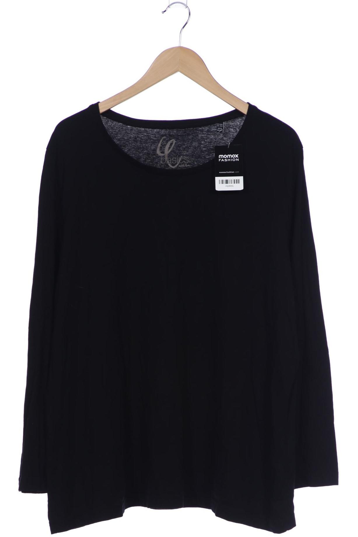 

Ulla Popken Damen Langarmshirt, schwarz, Gr. 50