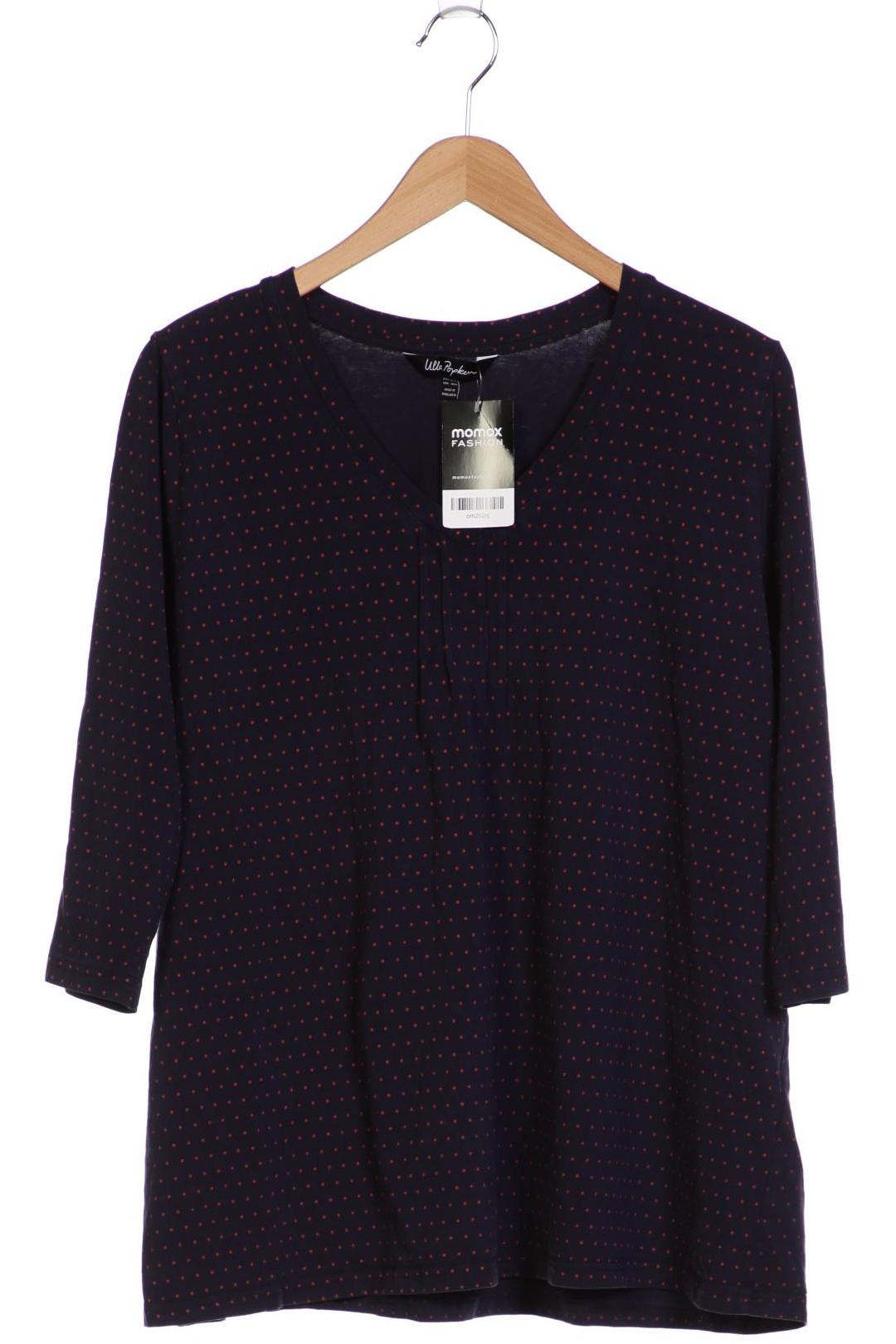

Ulla Popken Damen Langarmshirt, marineblau, Gr. 46