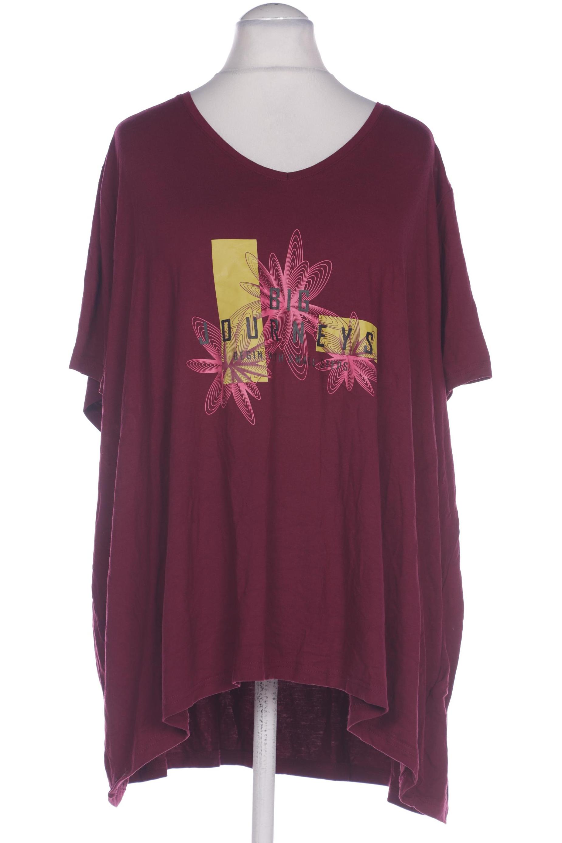 

Ulla Popken Damen T-Shirt, bordeaux