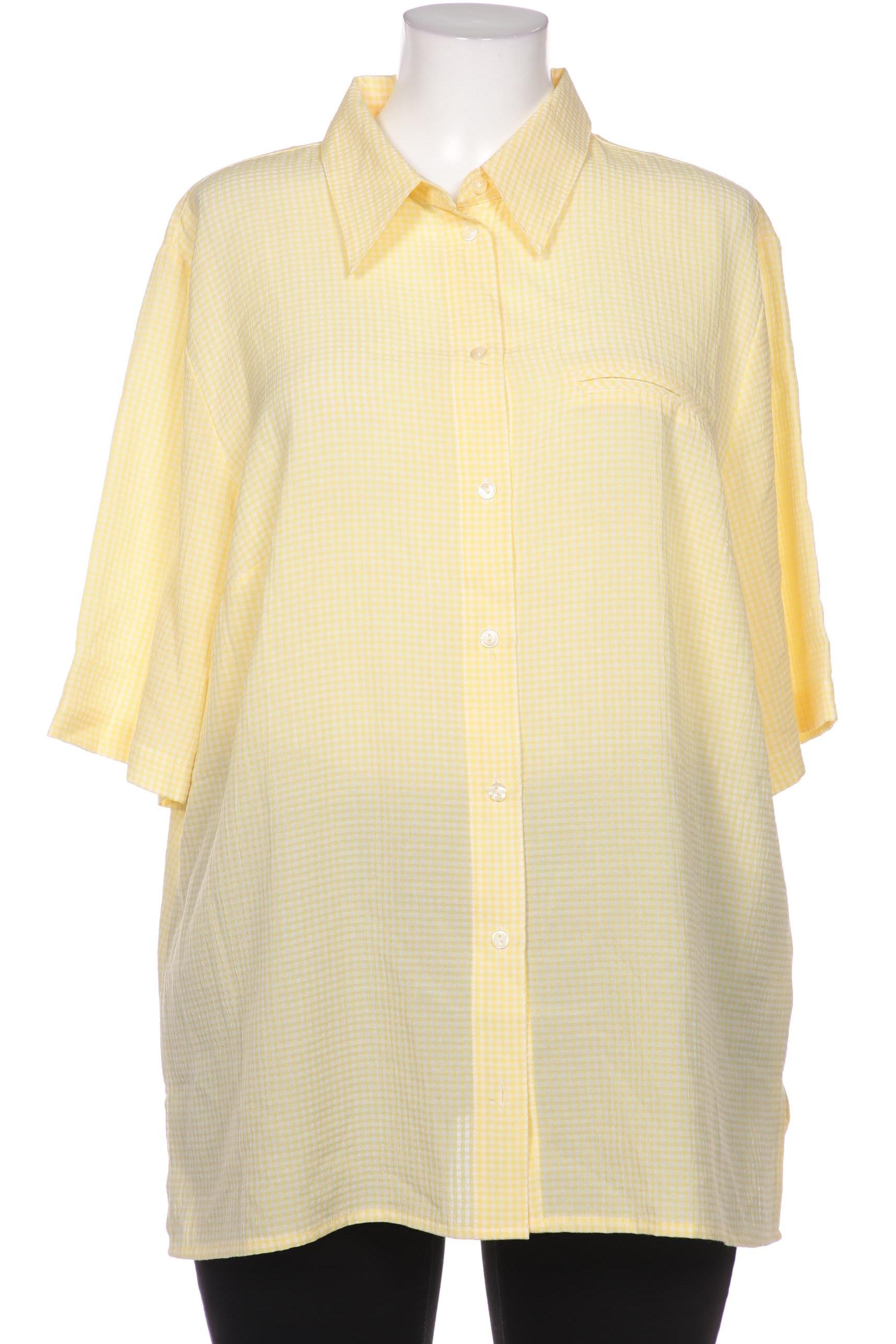 

Ulla Popken Damen Bluse, gelb, Gr. 46