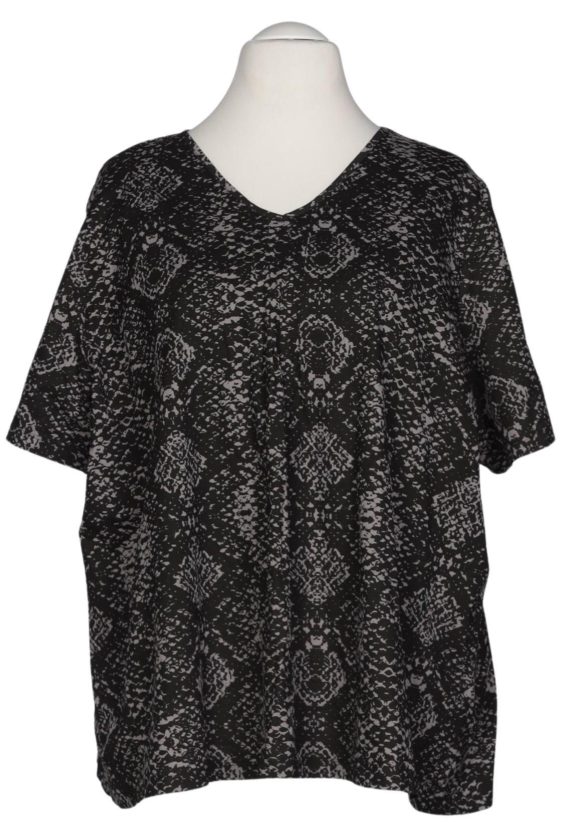 

Ulla Popken Damen T-Shirt, schwarz, Gr. 54