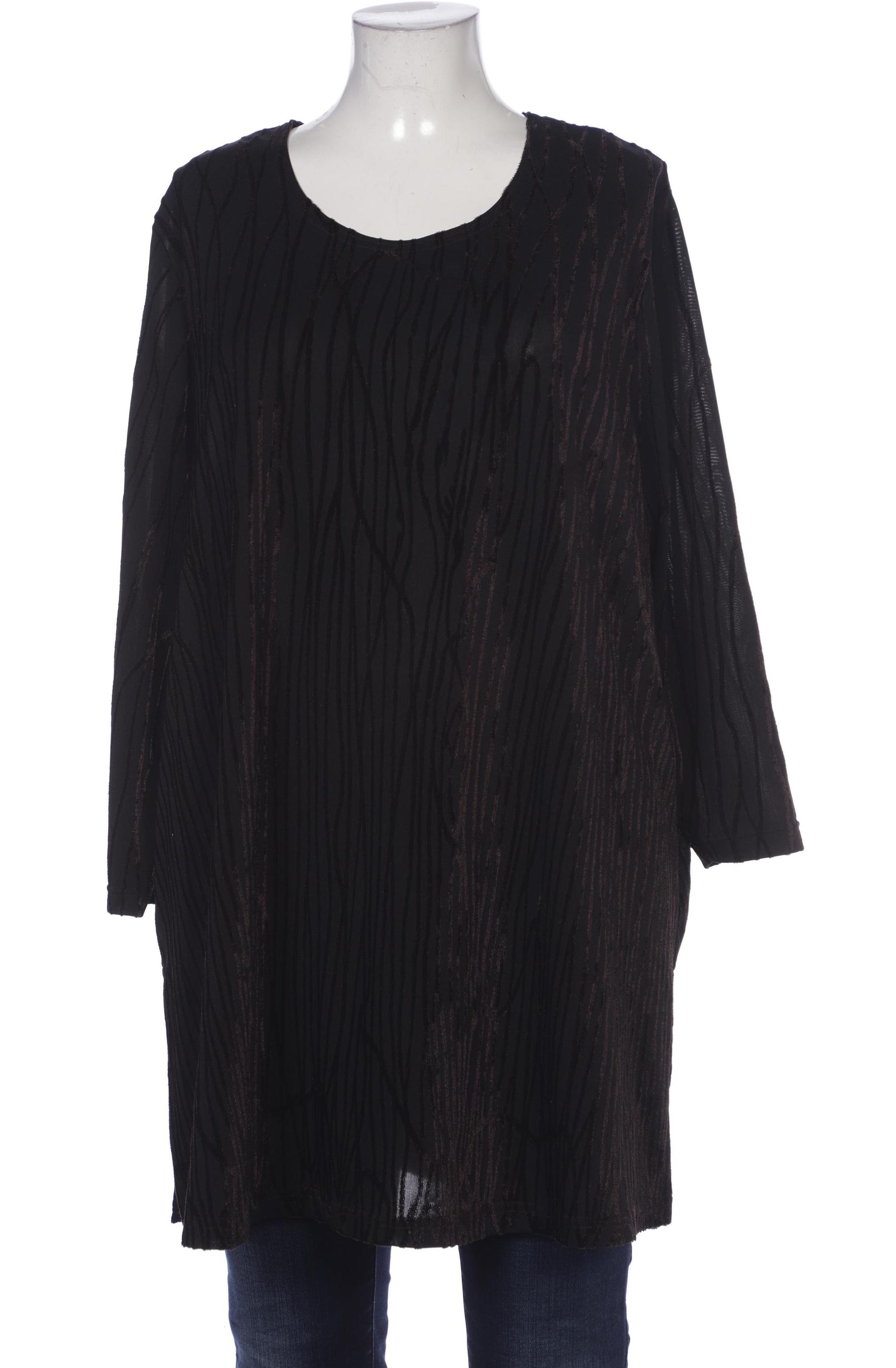 

Ulla Popken Damen Langarmshirt, schwarz, Gr. 50