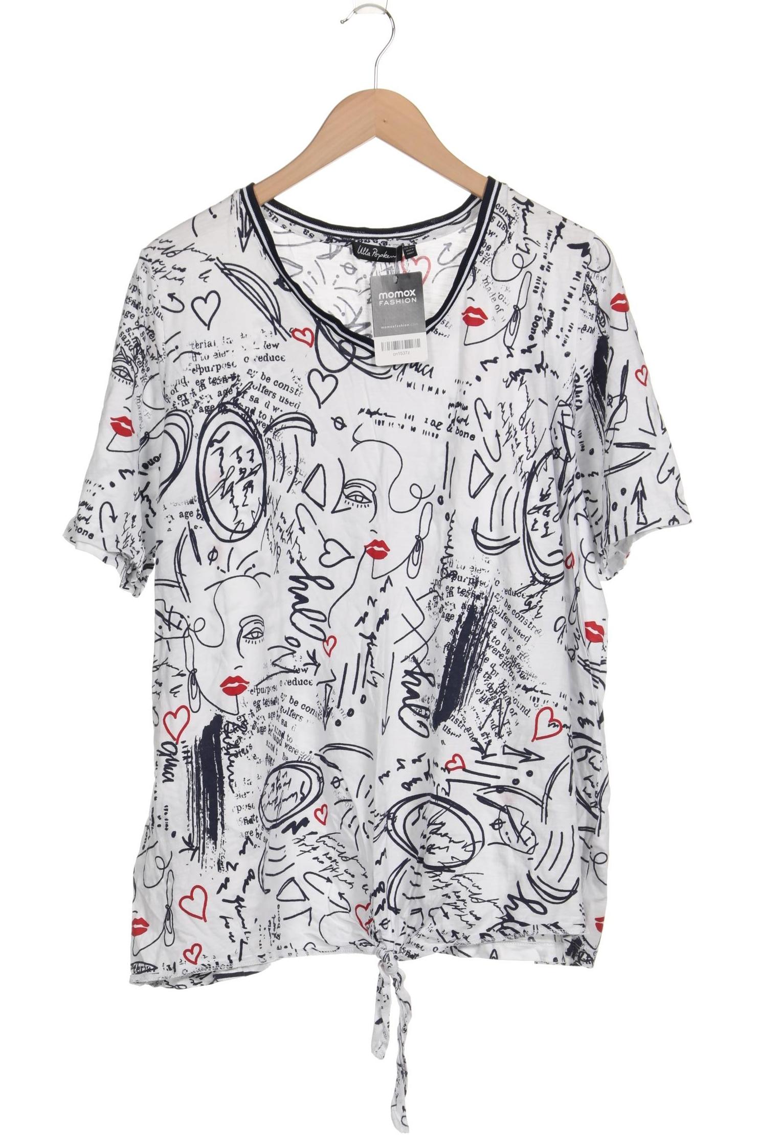

Ulla Popken Damen T-Shirt, weiß, Gr. 50