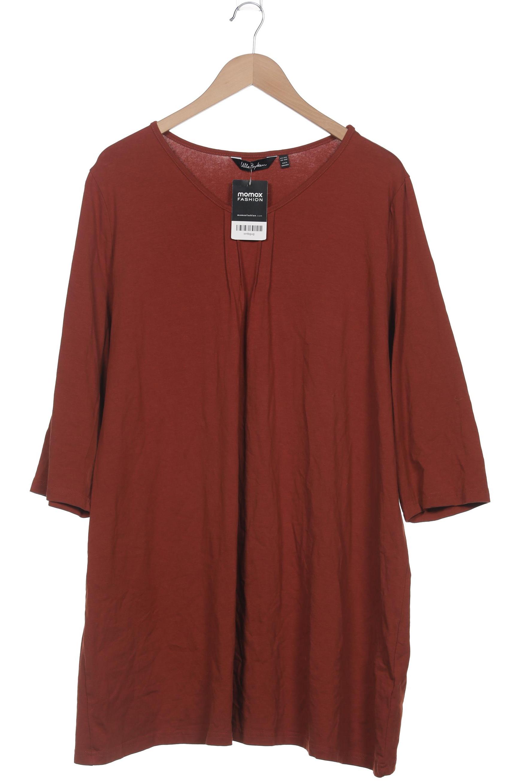 

Ulla Popken Damen Langarmshirt, braun, Gr. 50