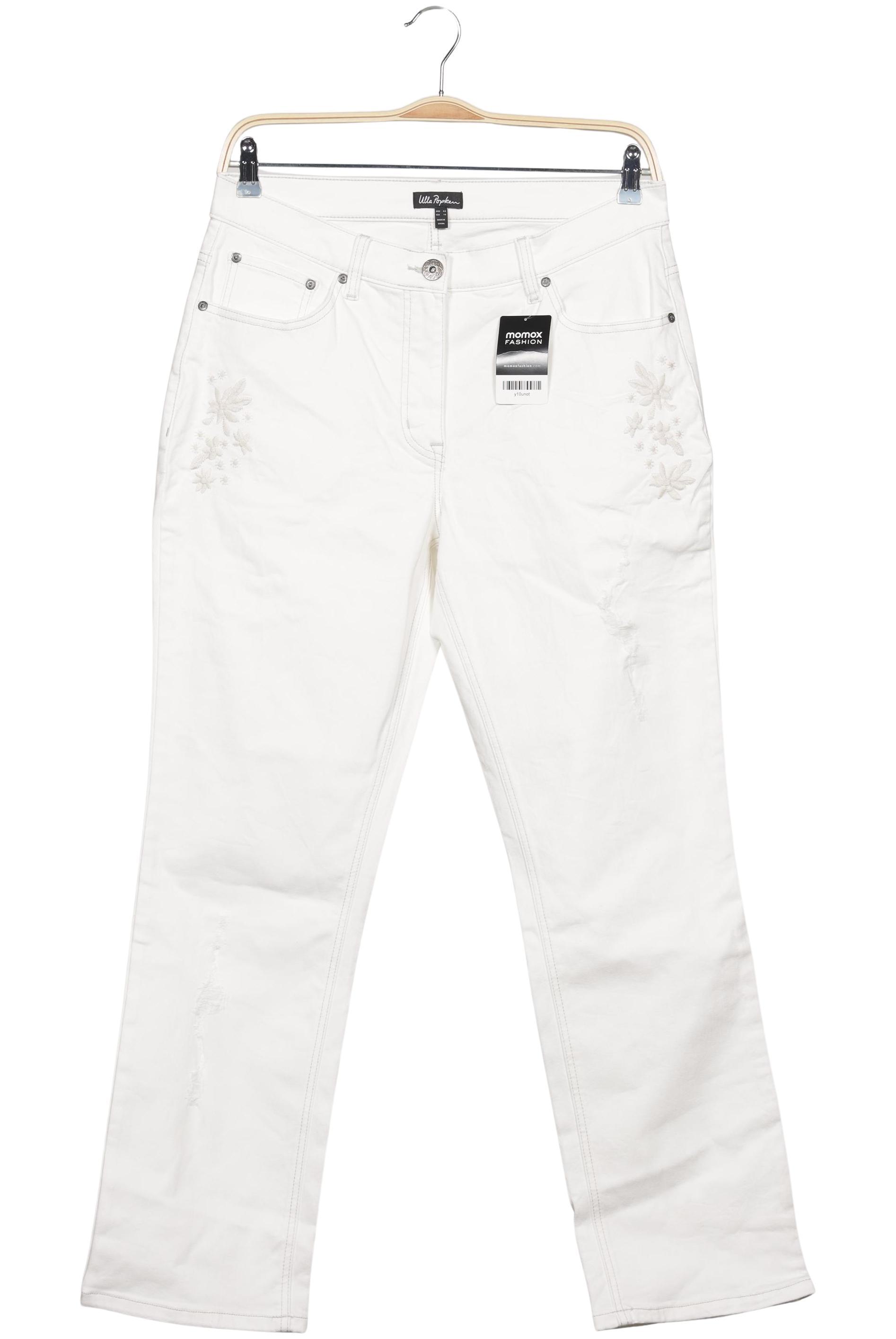 

Ulla Popken Damen Jeans, weiß, Gr. 44