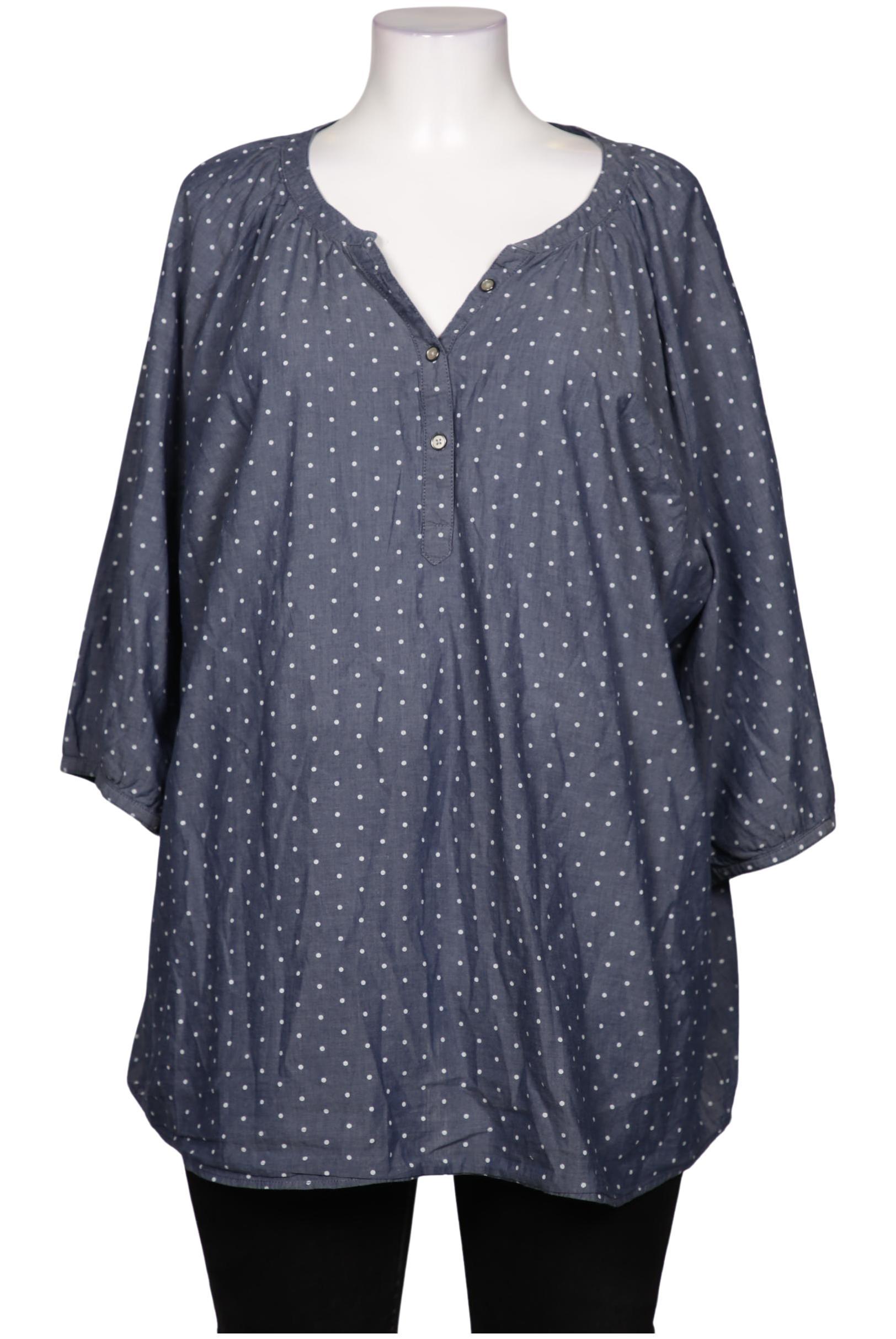 

Ulla Popken Damen Bluse, blau, Gr. 50