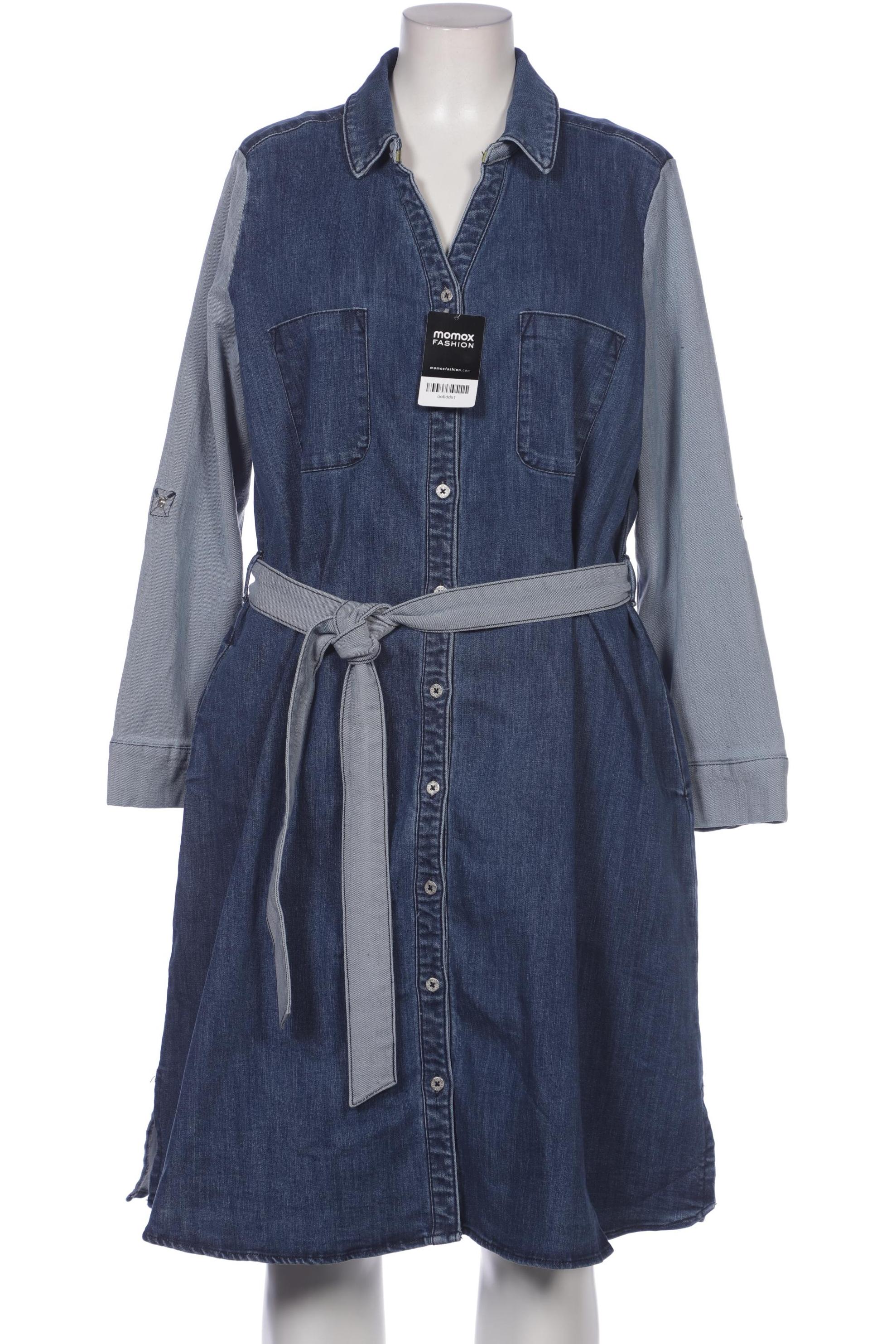 

Ulla Popken Damen Kleid, blau, Gr. 50