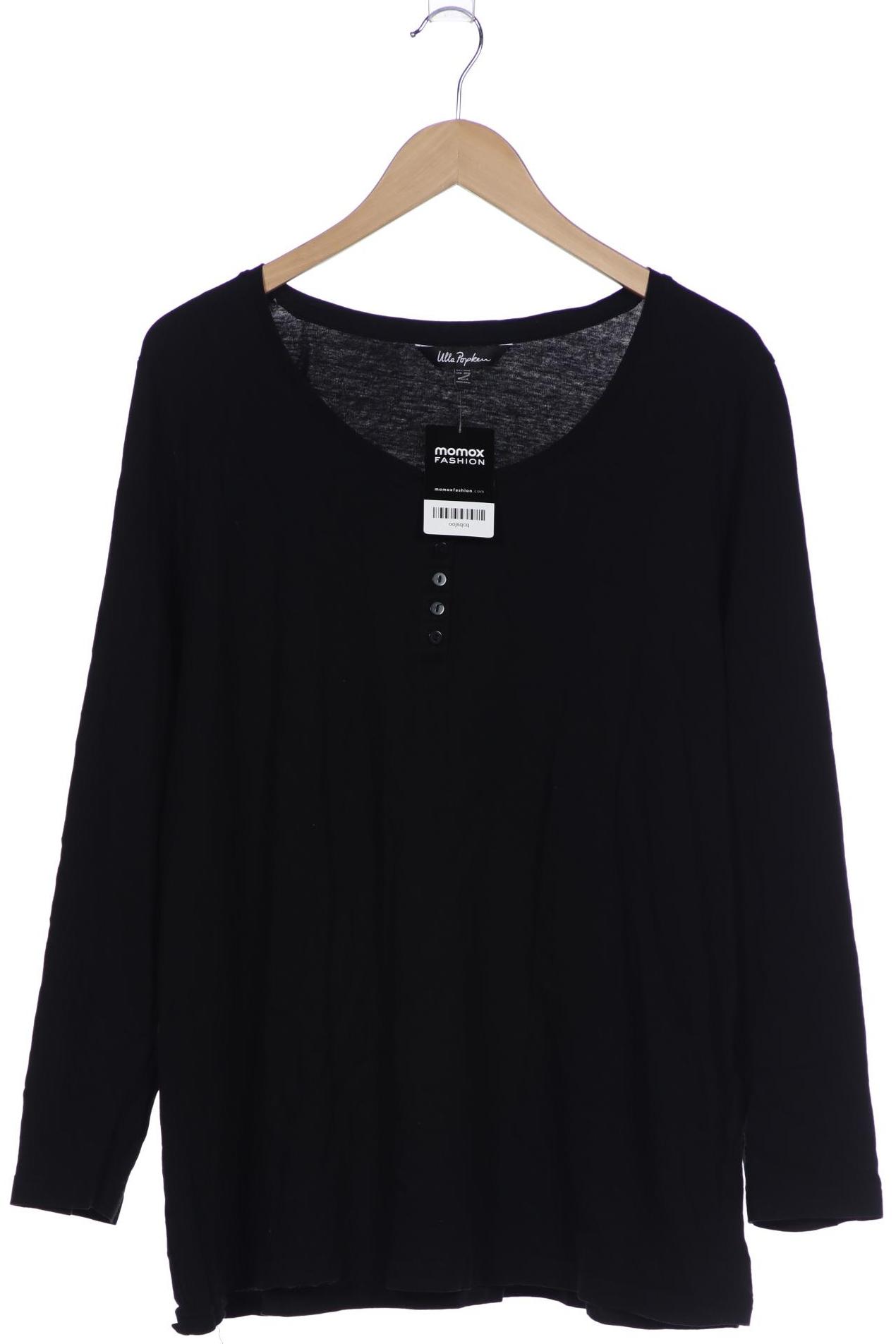 

Ulla Popken Damen Langarmshirt, schwarz, Gr. 50