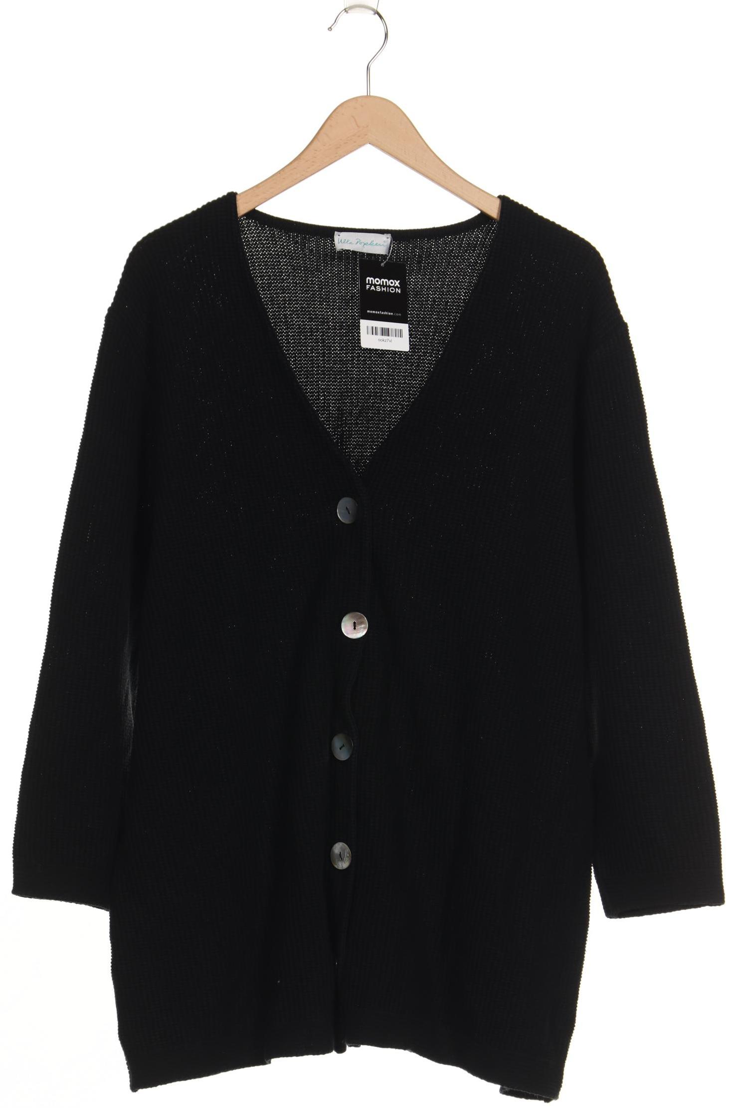 

Ulla Popken Damen Strickjacke, schwarz, Gr. 50