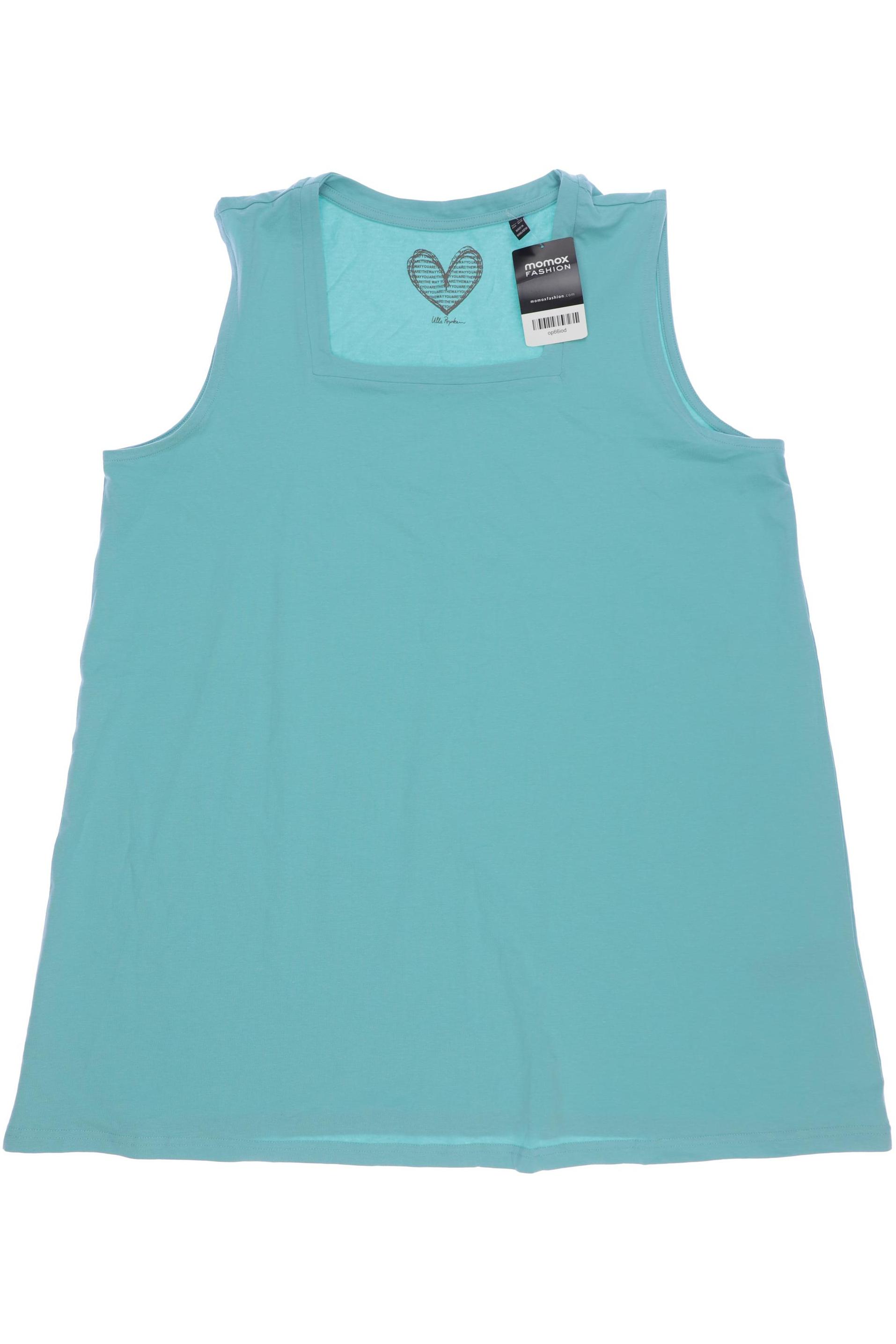 

Ulla Popken Damen Top, türkis, Gr. 46