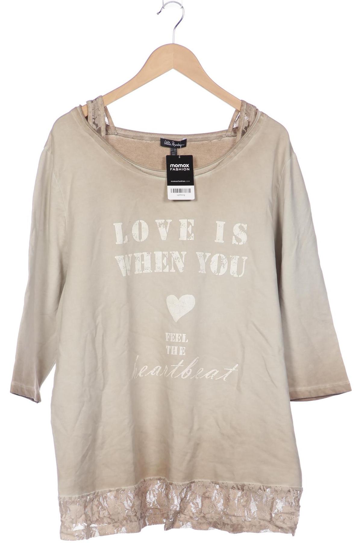 

Ulla Popken Damen Sweatshirt, beige