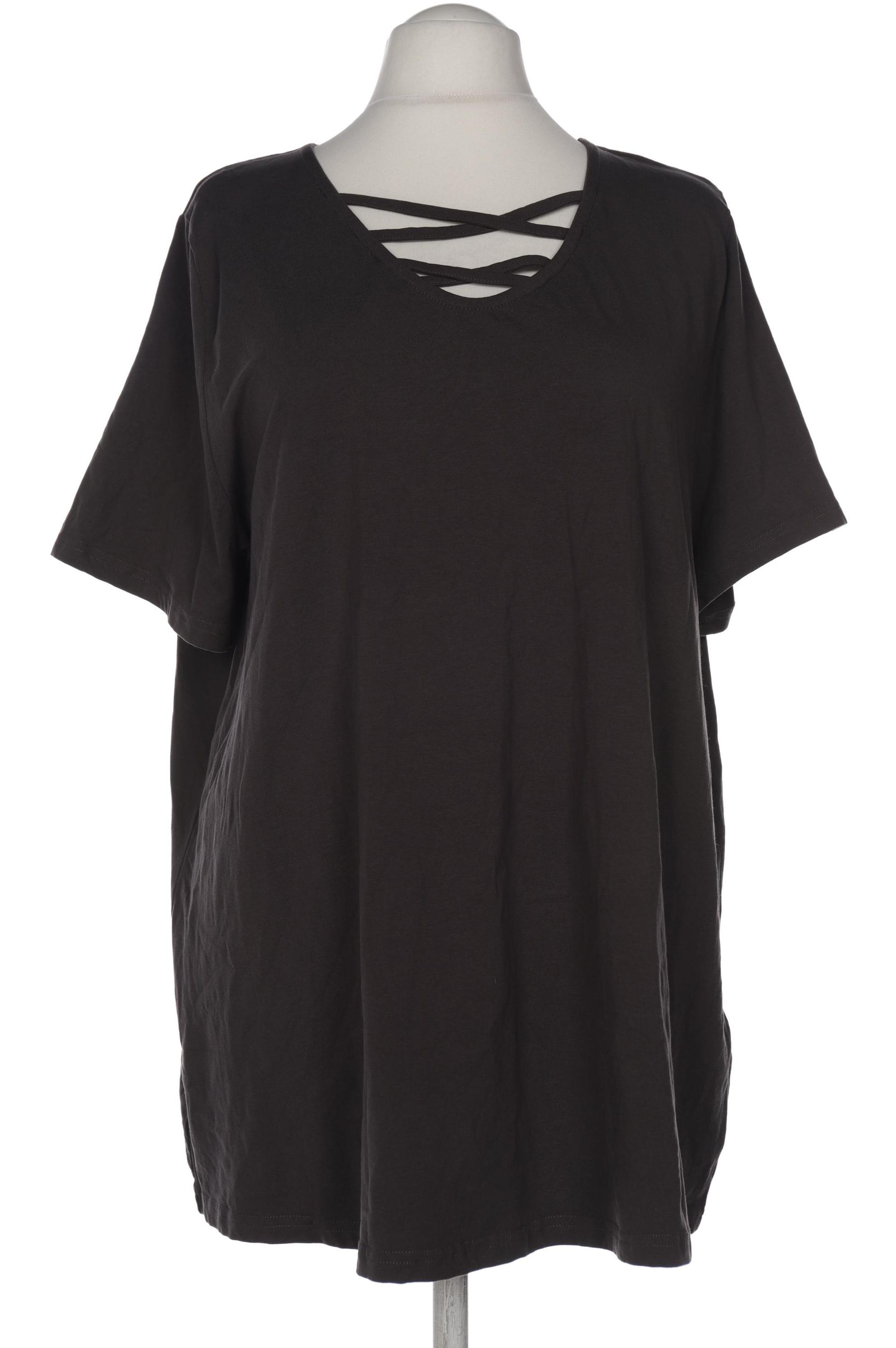 

Ulla Popken Damen T-Shirt, grau, Gr. 52