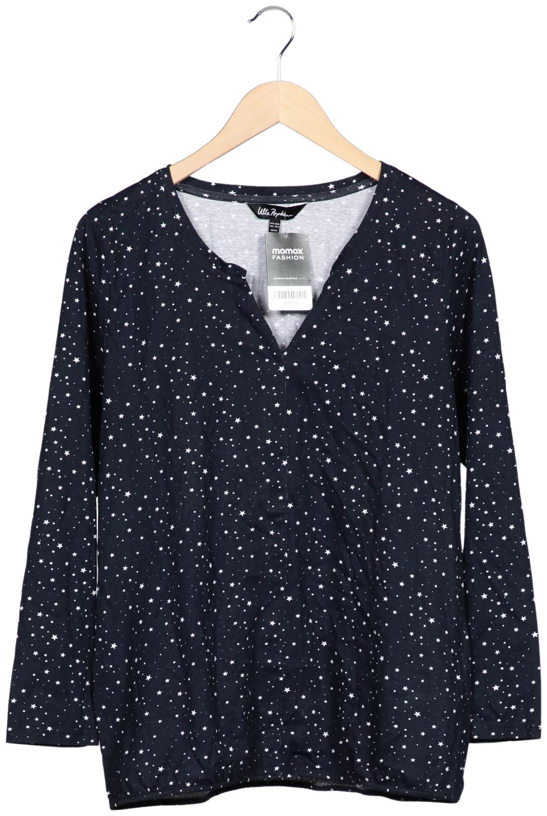 

Ulla Popken Damen Langarmshirt, marineblau, Gr. 42
