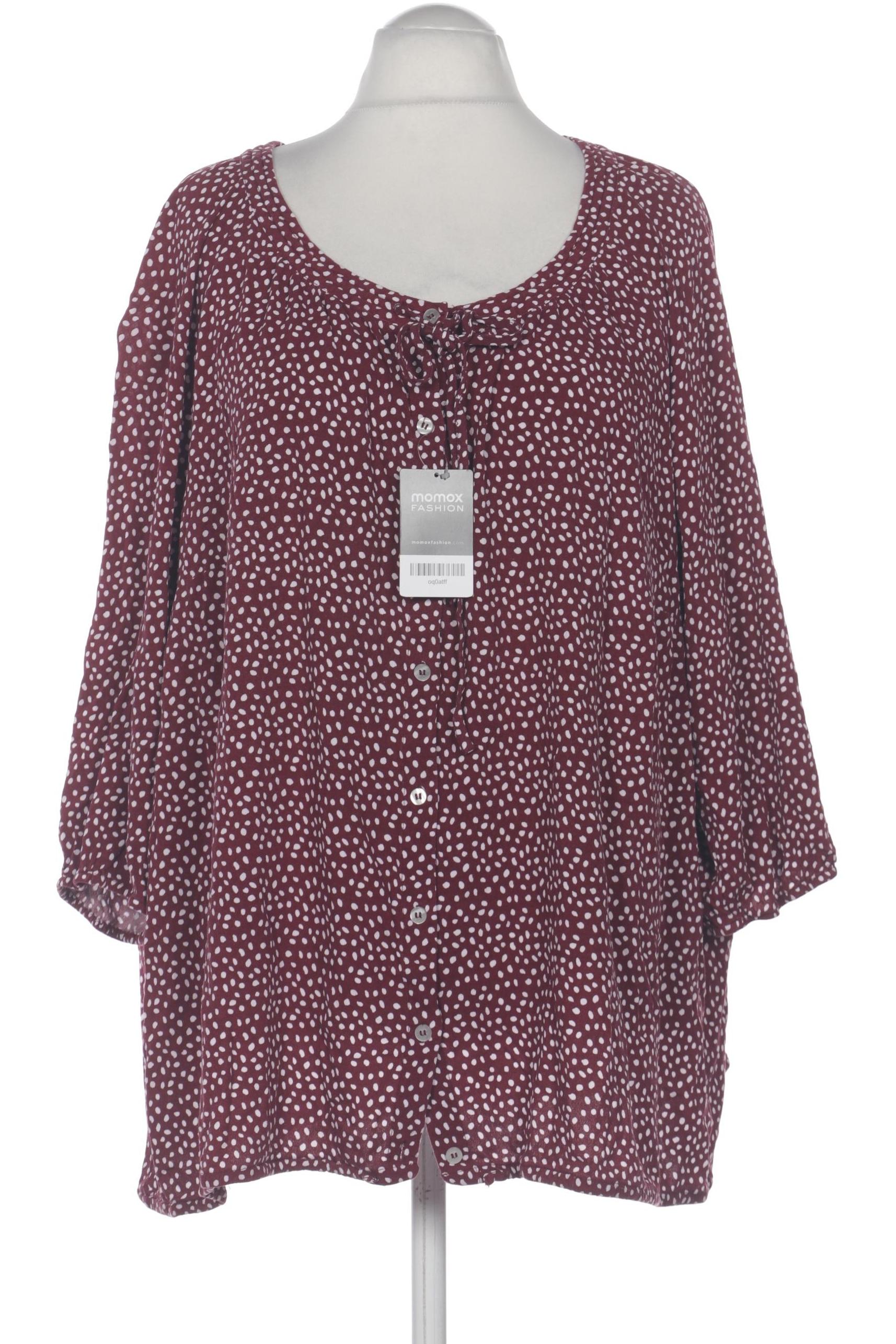 

Ulla Popken Damen Bluse, bordeaux, Gr. 54
