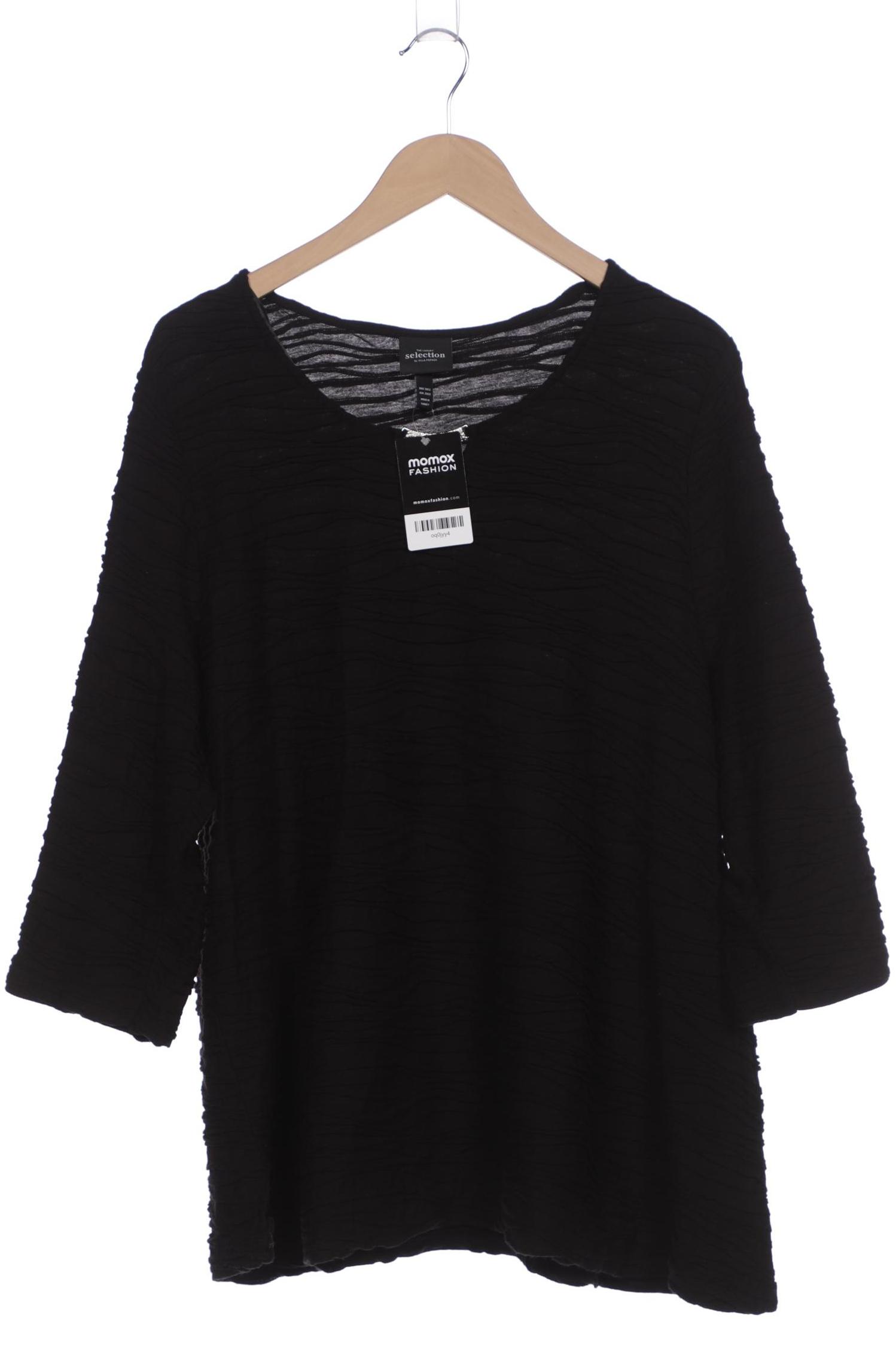 

Ulla Popken Damen Langarmshirt, schwarz, Gr. 50