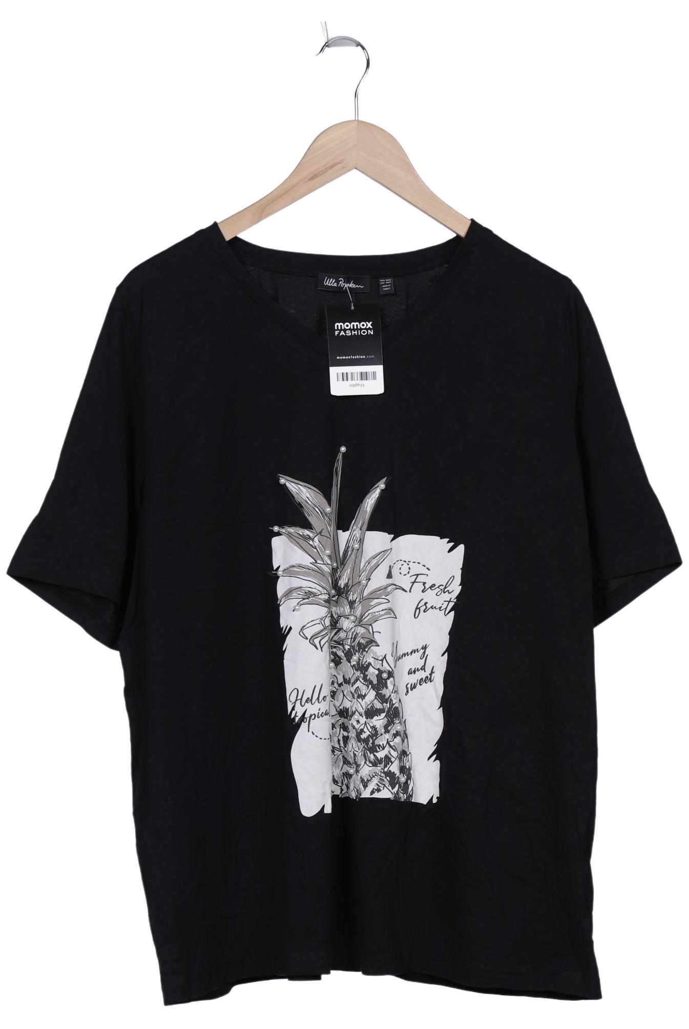 

Ulla Popken Damen T-Shirt, schwarz, Gr. 50