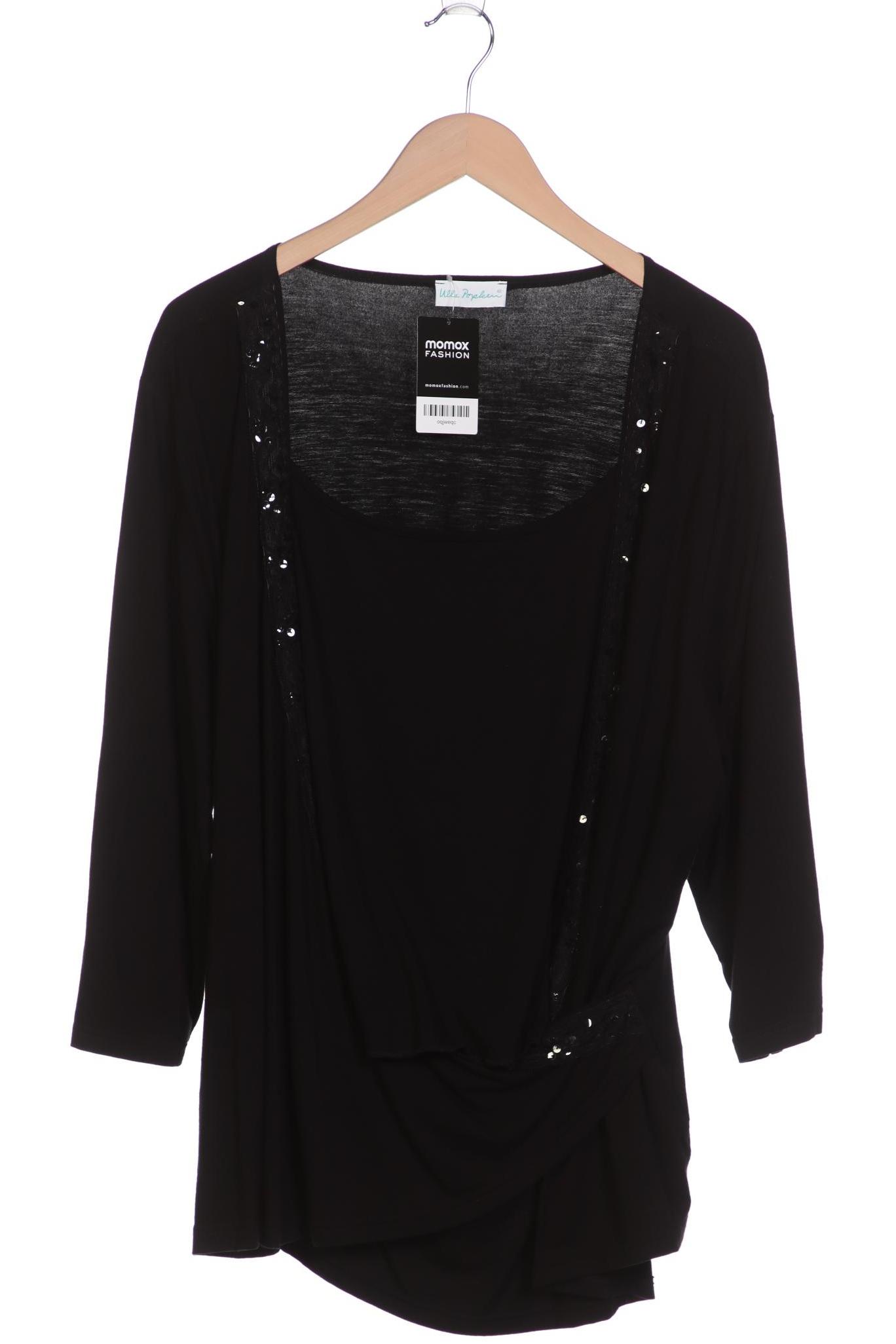 

Ulla Popken Damen Langarmshirt, schwarz