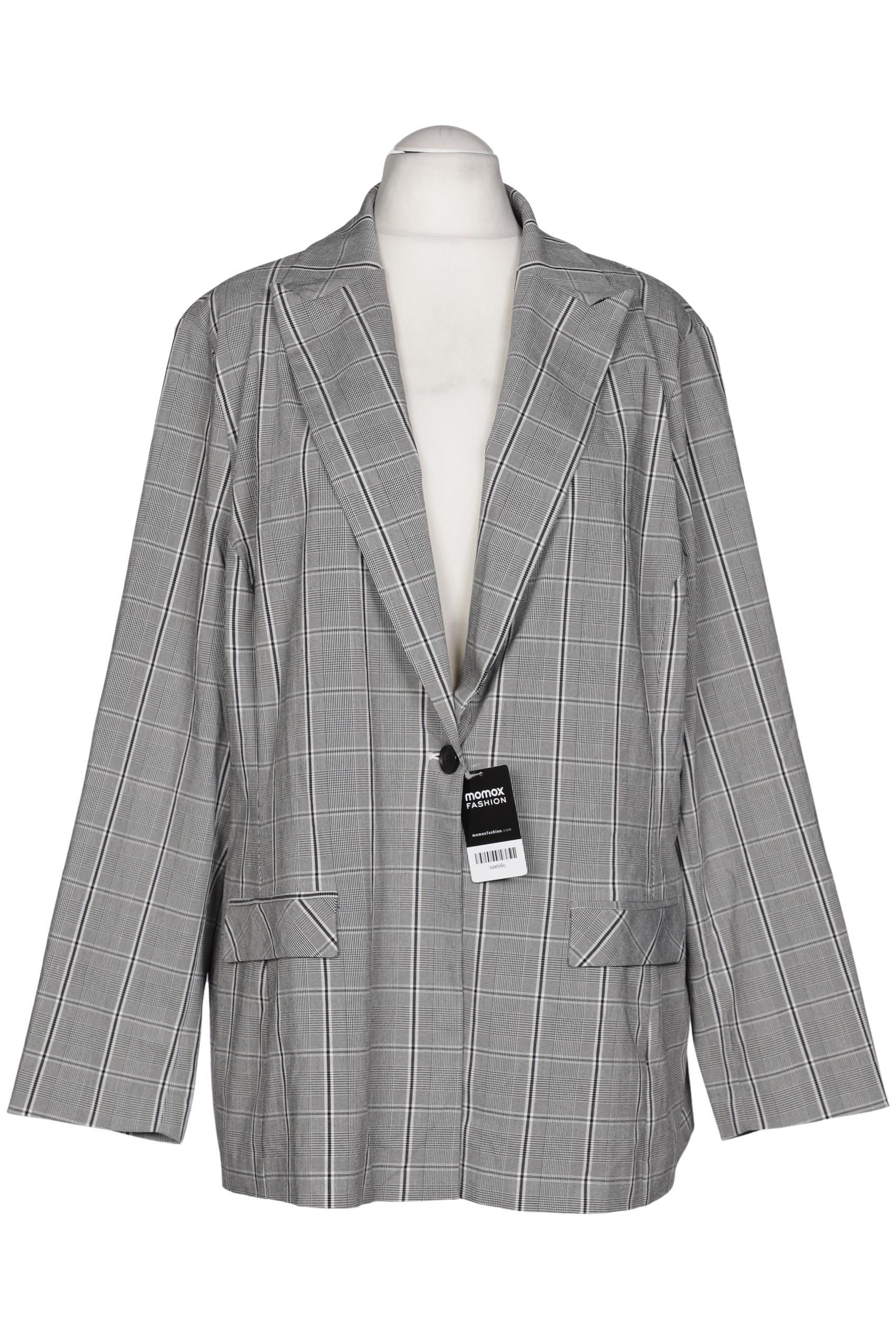 

Ulla Popken Damen Blazer, grau, Gr. 56