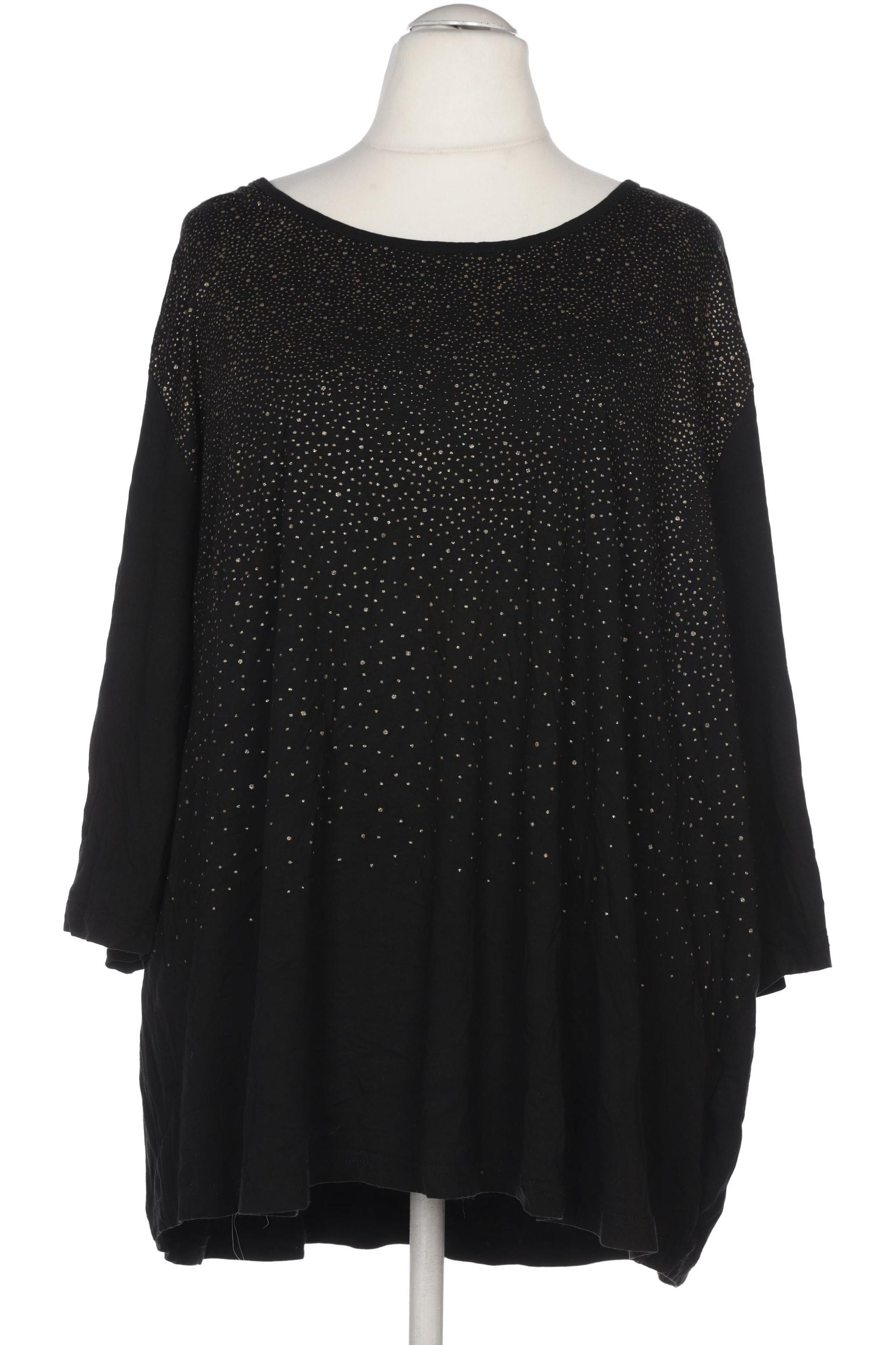 

Ulla Popken Damen Langarmshirt, schwarz, Gr. 28