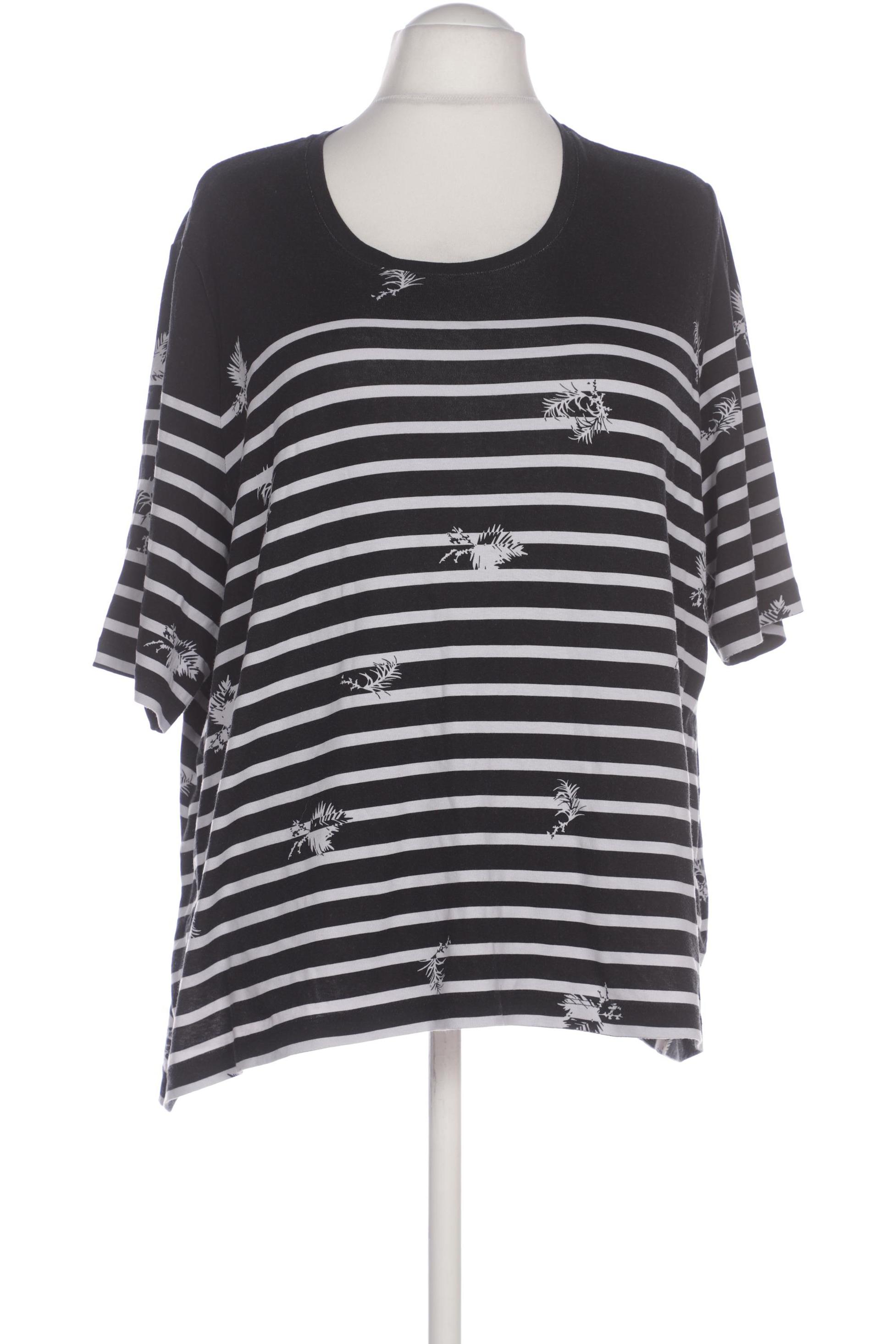 

Ulla Popken Damen T-Shirt, schwarz, Gr. 54