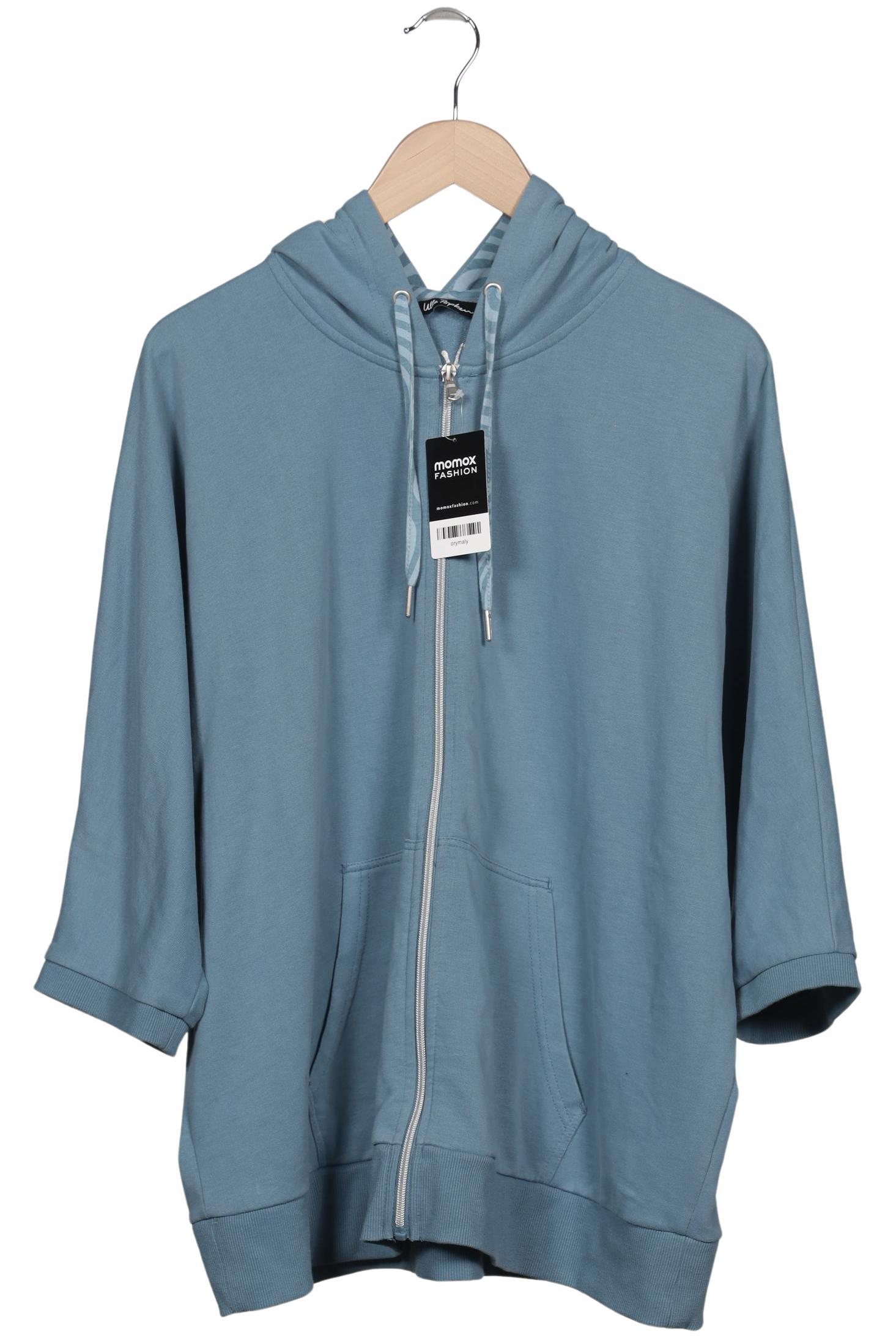 

Ulla Popken Damen Kapuzenpullover, hellblau, Gr. 50
