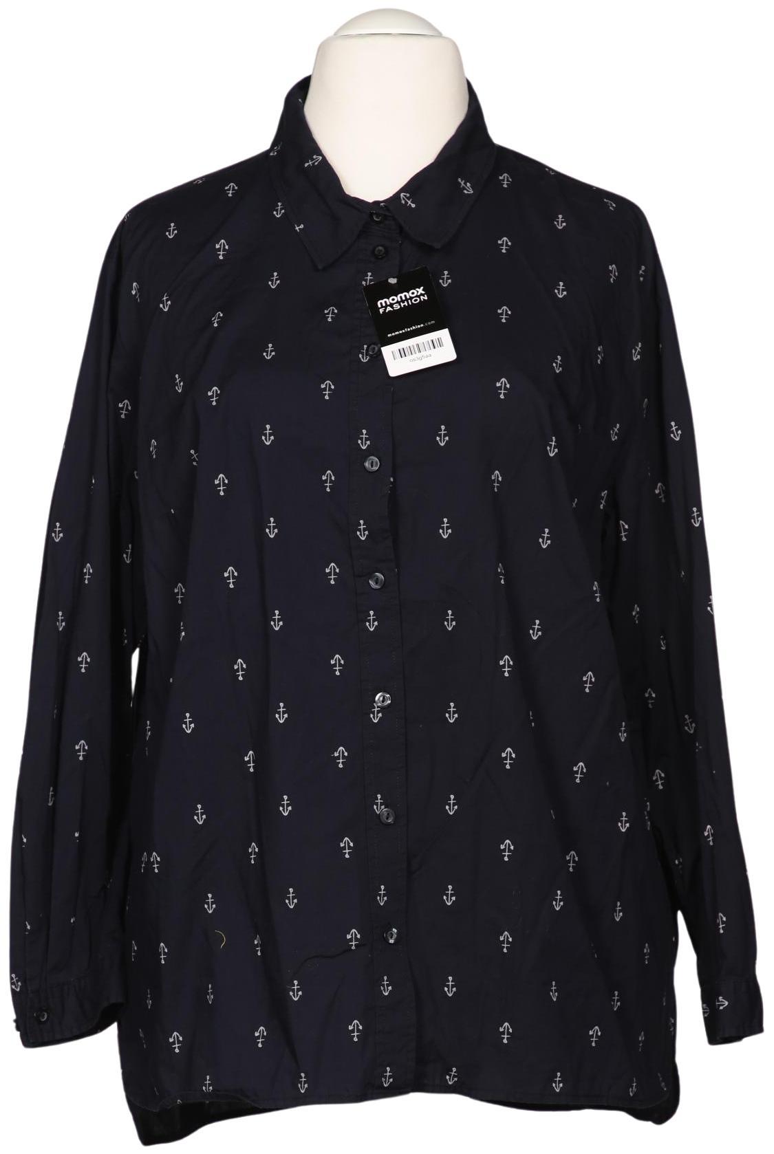 

Ulla Popken Damen Bluse, marineblau, Gr. 46