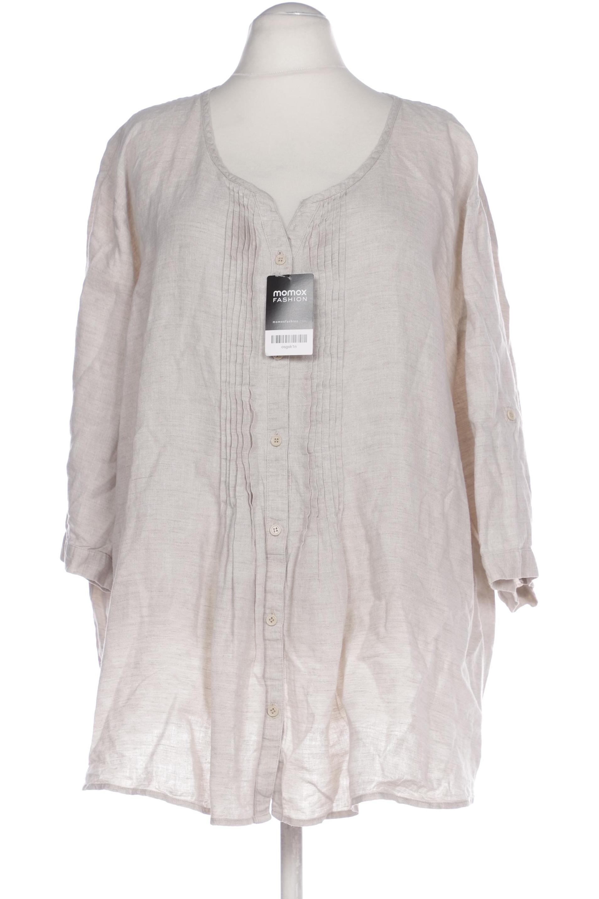 

Ulla Popken Damen Bluse, beige, Gr. 58