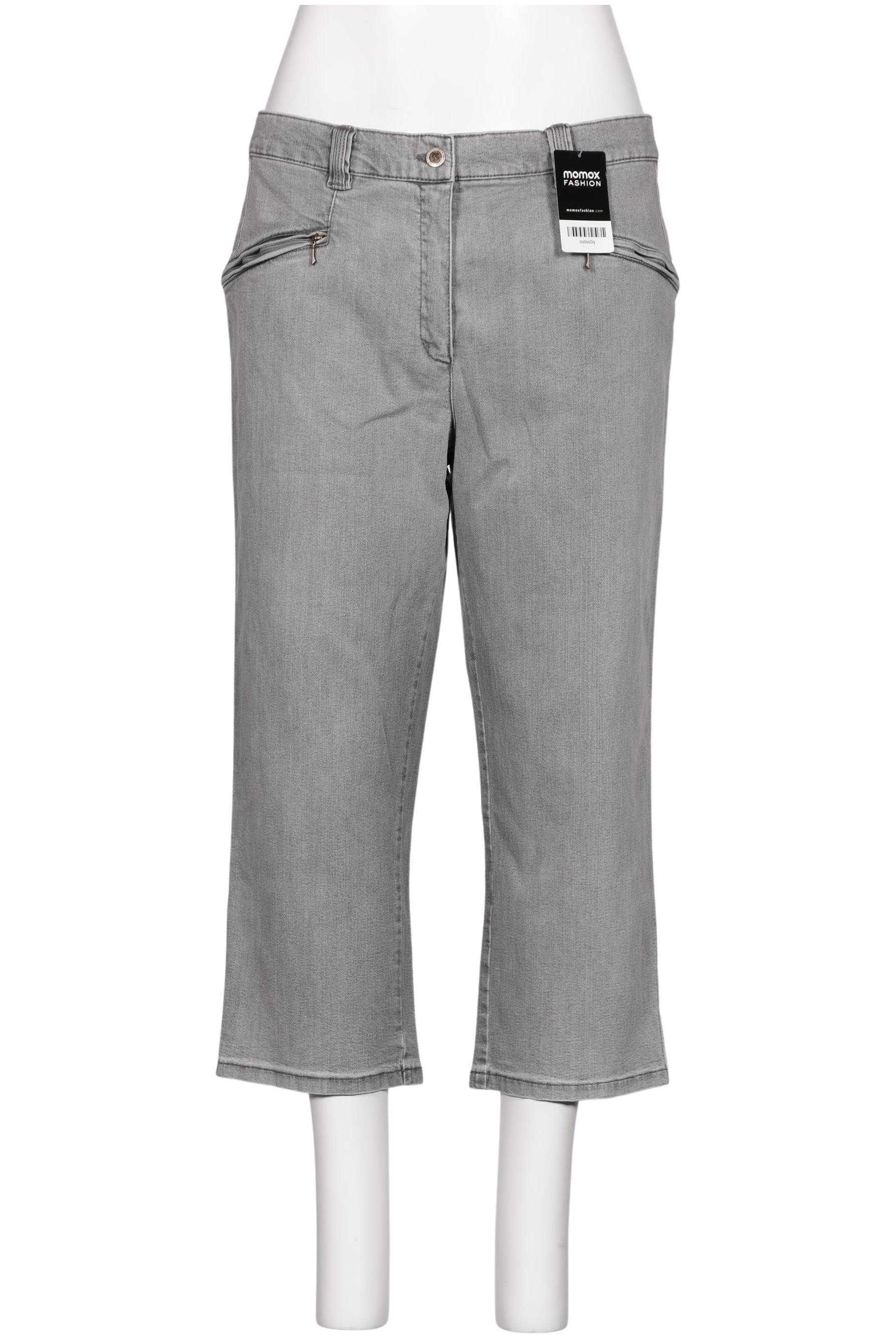 

Ulla Popken Damen Jeans, grau, Gr. 44