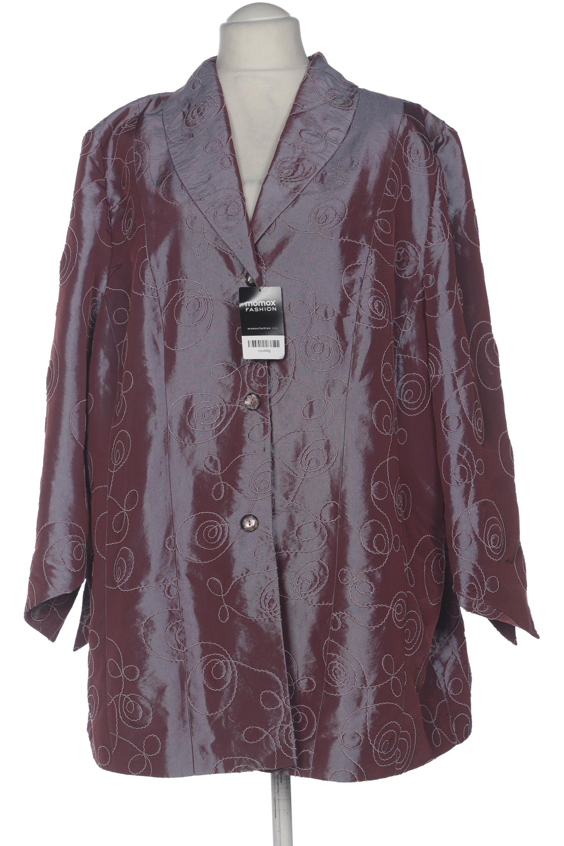 

Ulla Popken Damen Blazer, bordeaux, Gr. 56