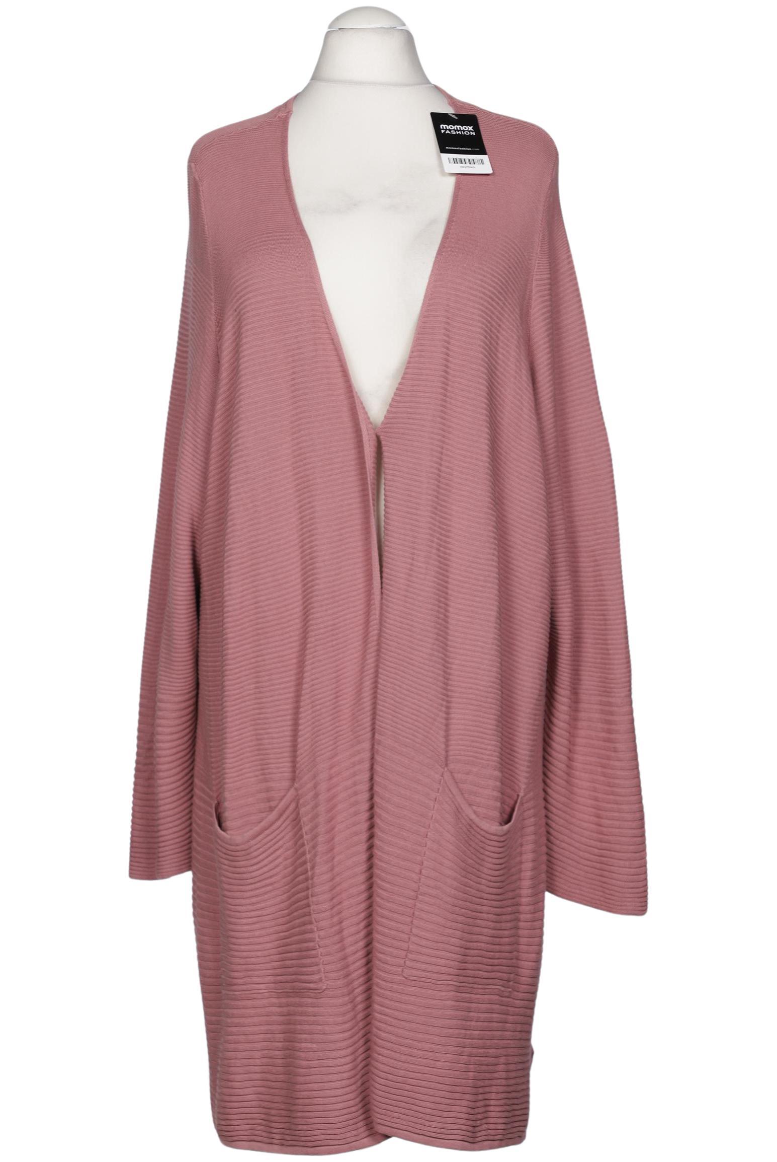 

Ulla Popken Damen Strickjacke, pink, Gr. 52