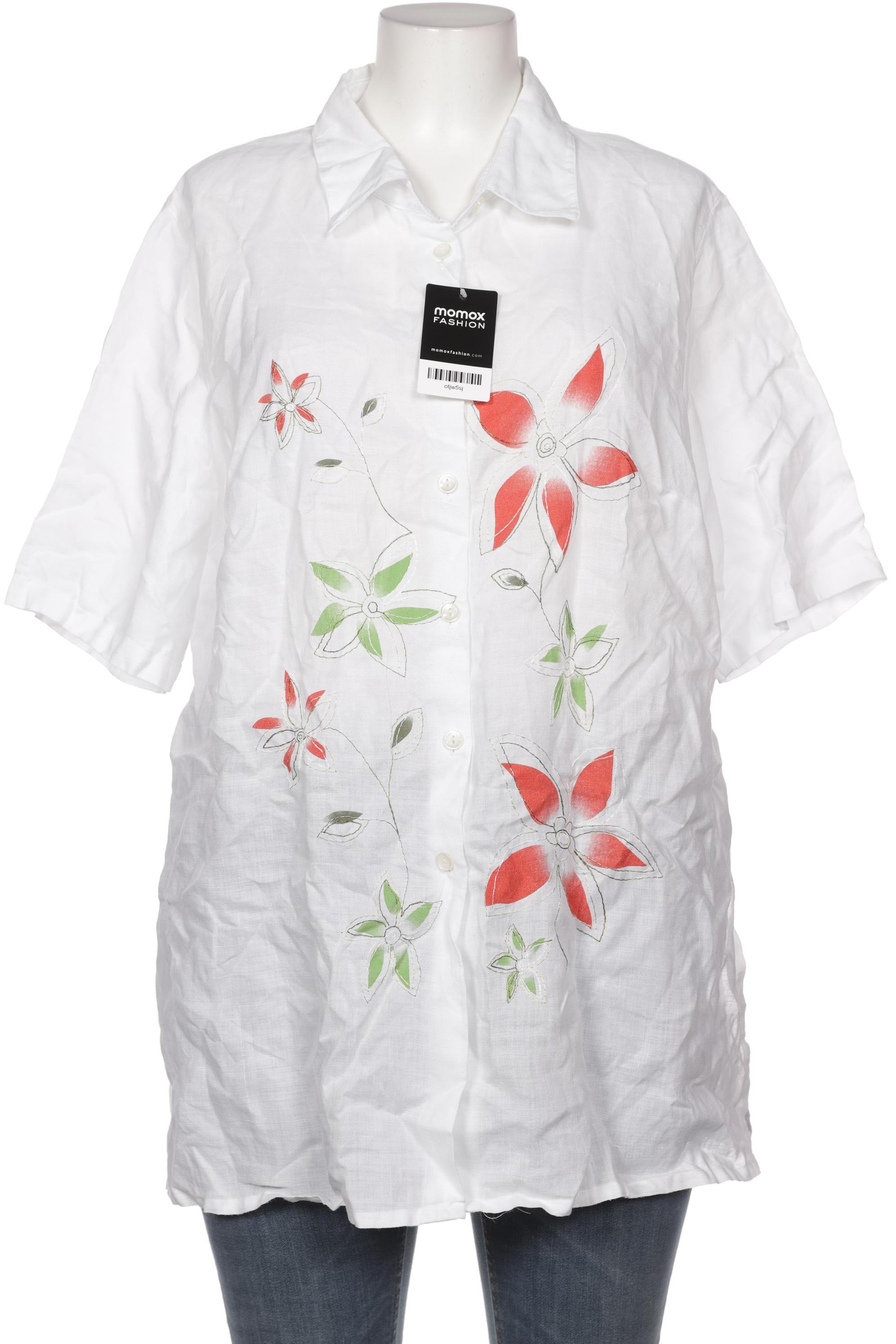 

Ulla Popken Damen Bluse, weiß, Gr. 48